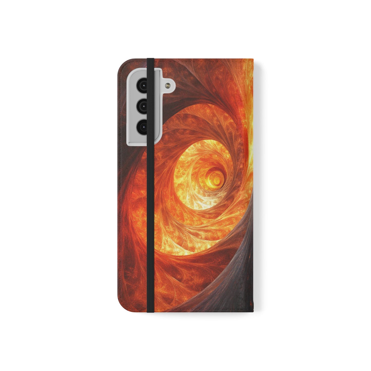 Fire Spiral - Wallet Flip Case