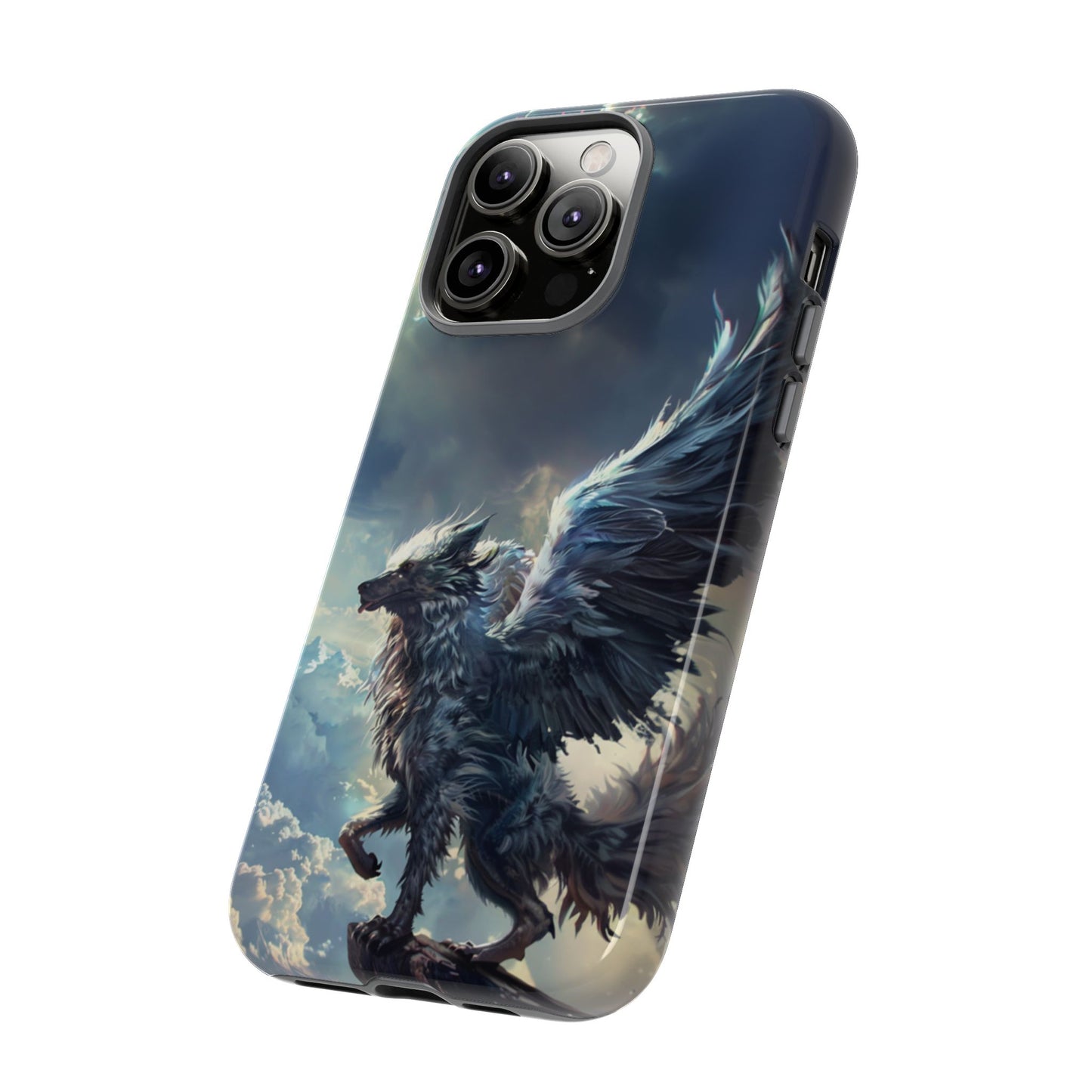 Winged Wolf Protector - iPhone, Google Pixel, Samsung Galaxy