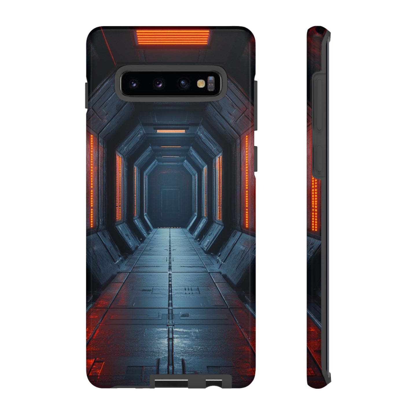 Red Alert Corridor – Tough Samsung Galaxy Case