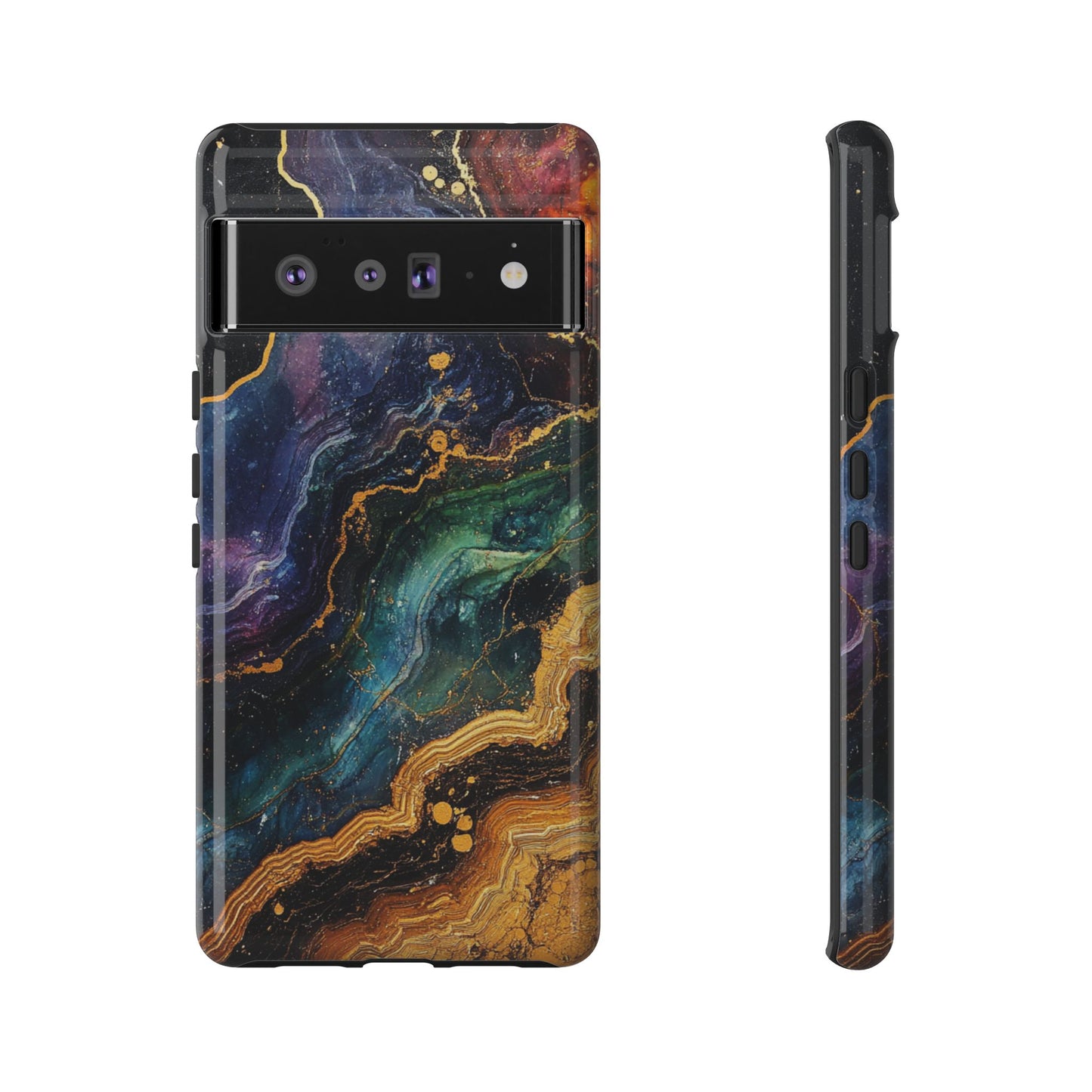 Cosmic Agate Veins – Tough Google Pixel Case