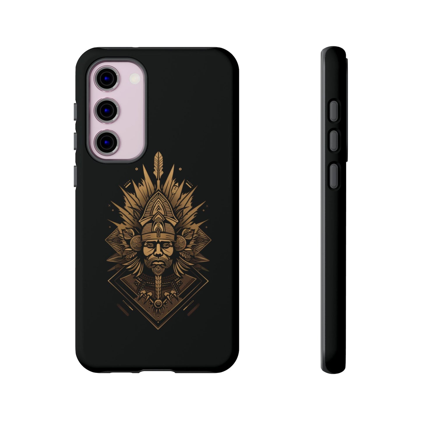 Golden Warrior Guardian - iPhone, Google Pixel, Samsung Galaxy