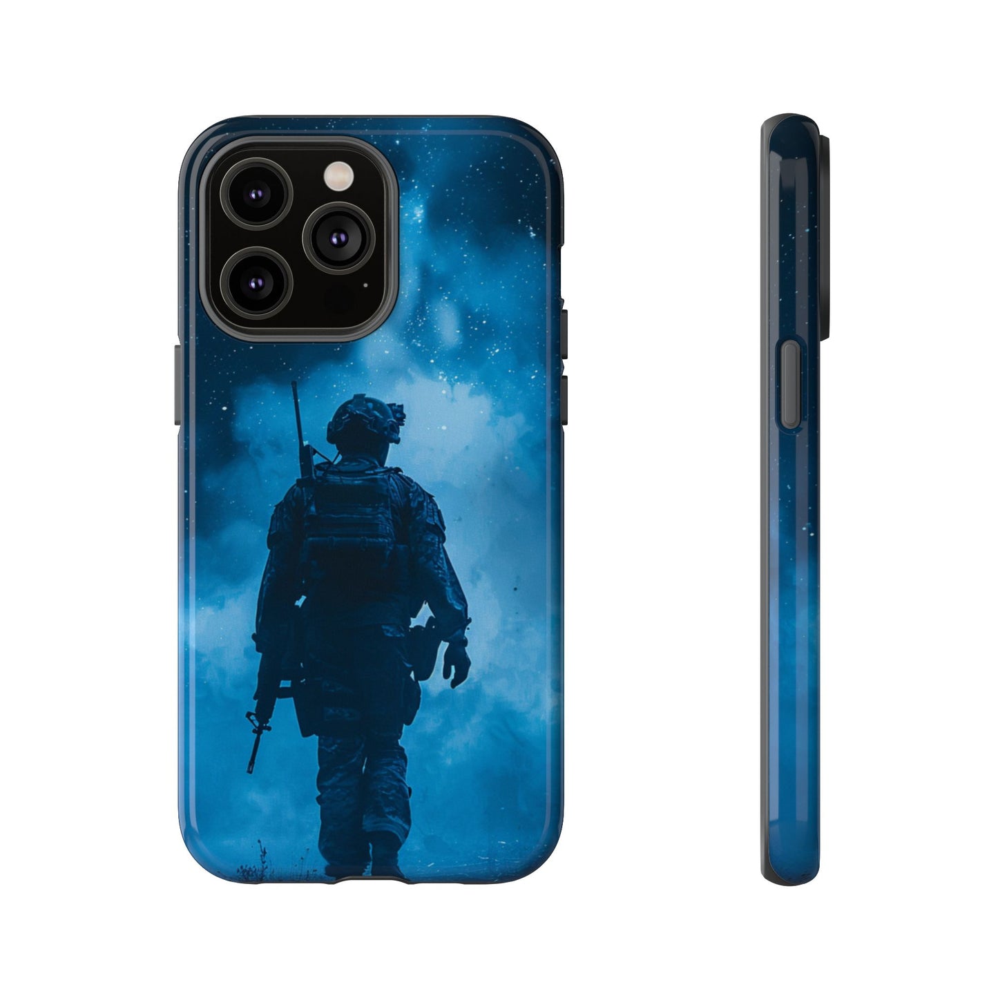 Midnight Sentinel Soldier – Tough iPhone Case