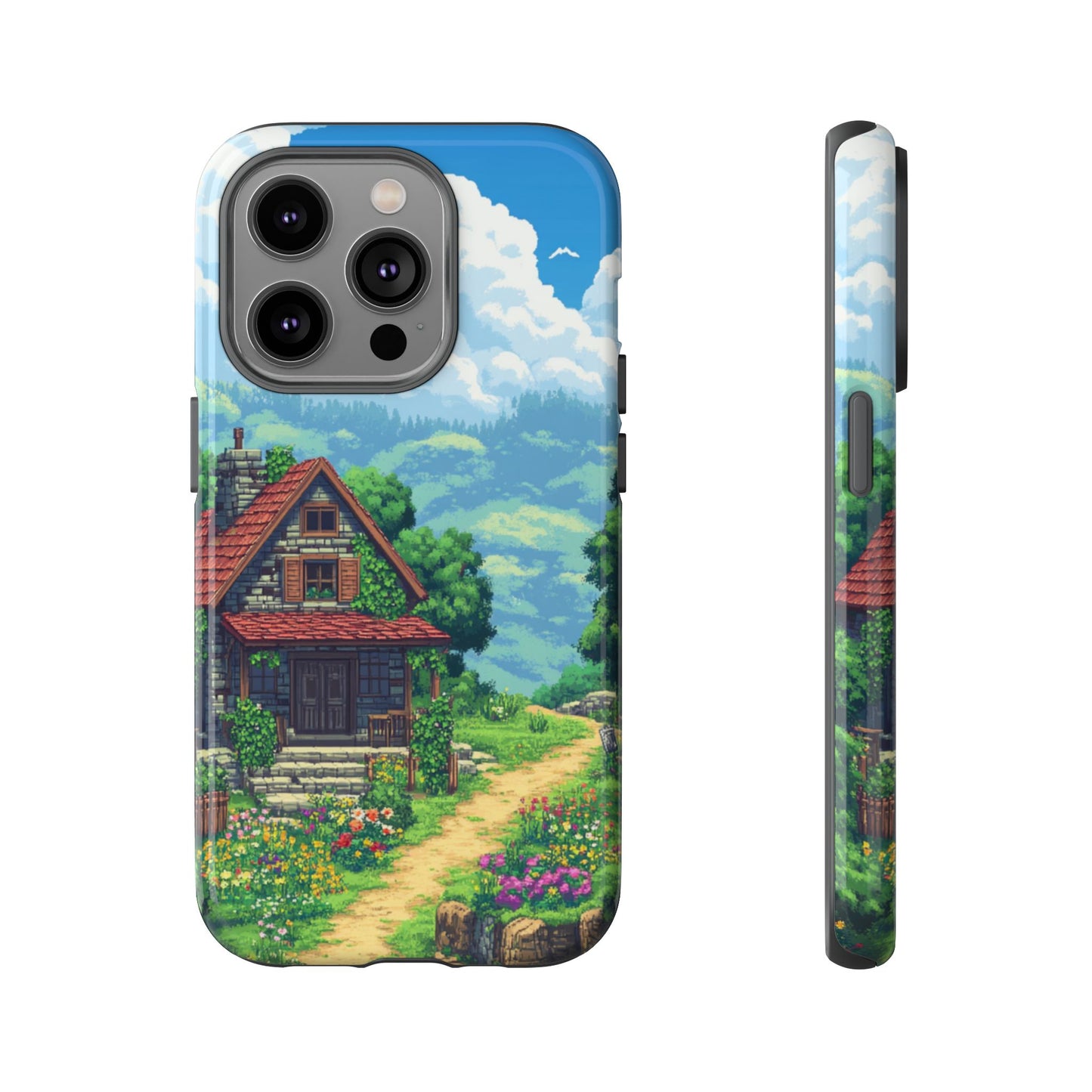 Retro Cottage Escape – Tough iPhone Case