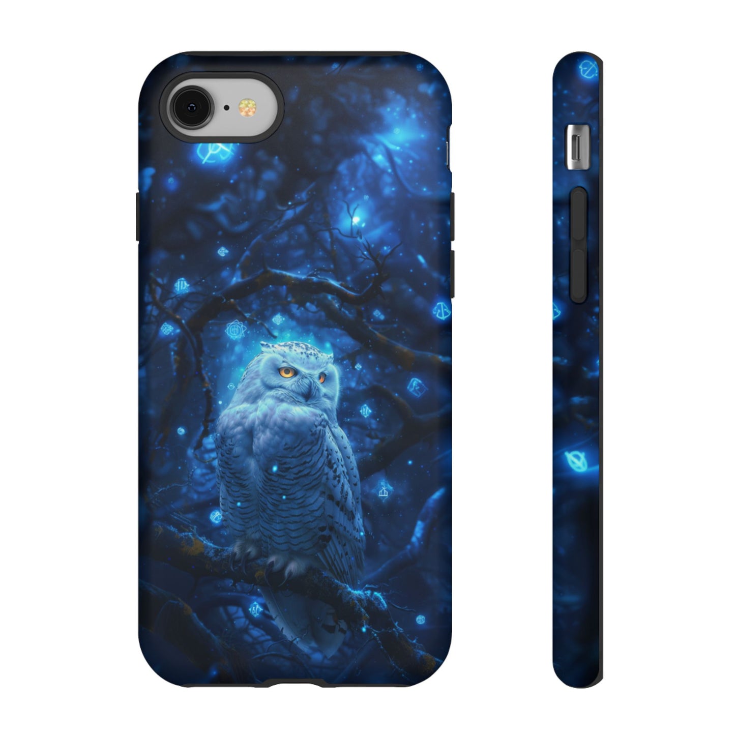 Luminous Rune Owl – Tough iPhone Case