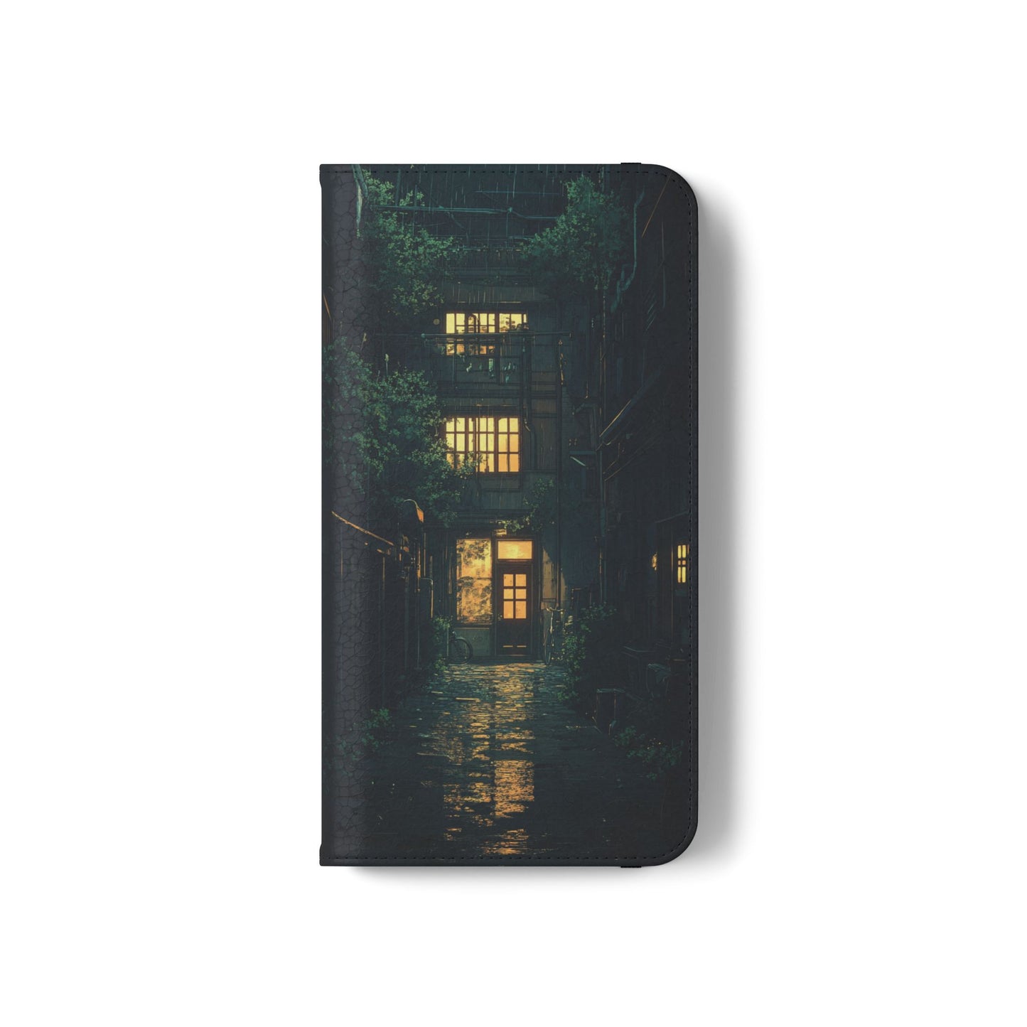 Rainy Alley - Wallet Flip Case