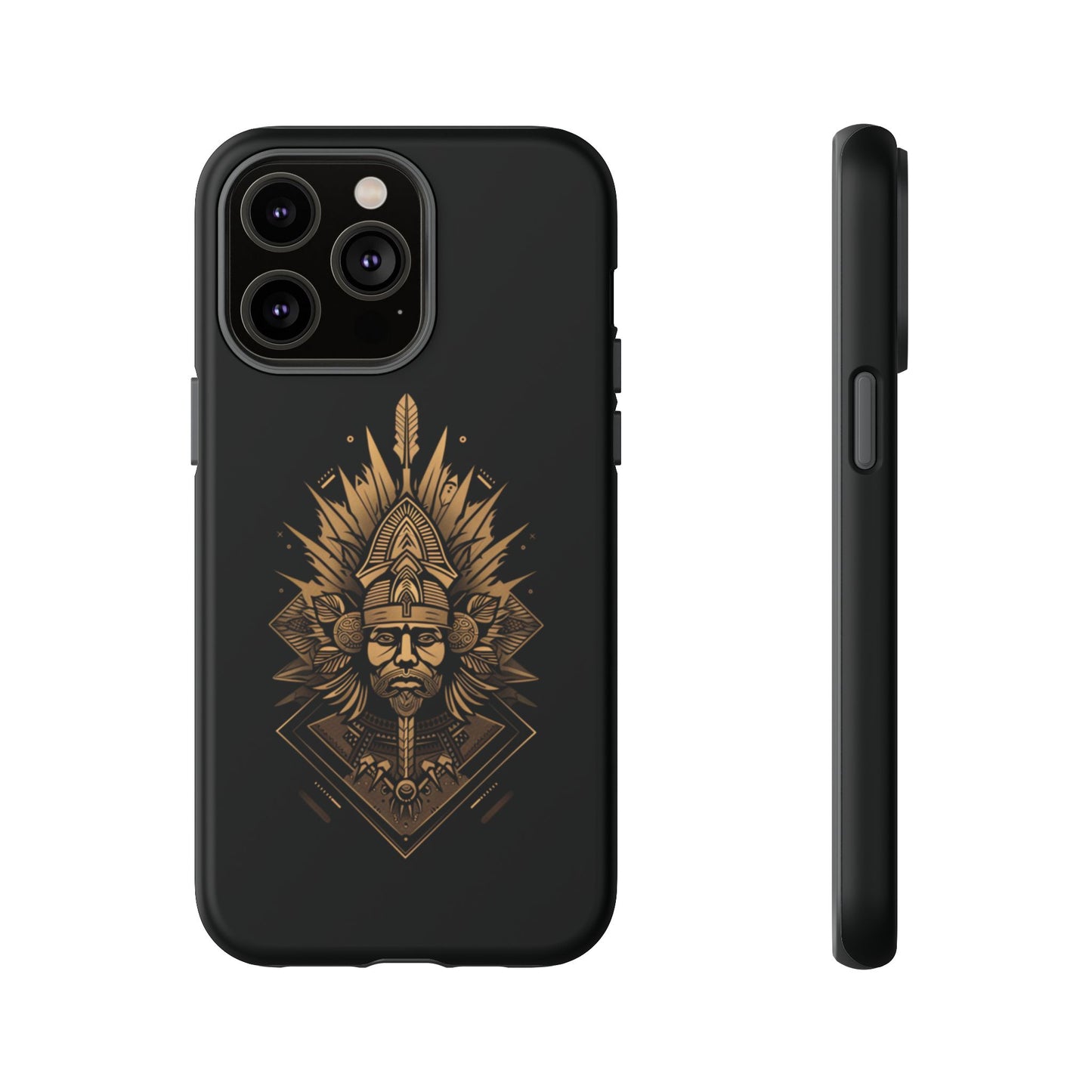 Golden Warrior Guardian - iPhone, Google Pixel, Samsung Galaxy