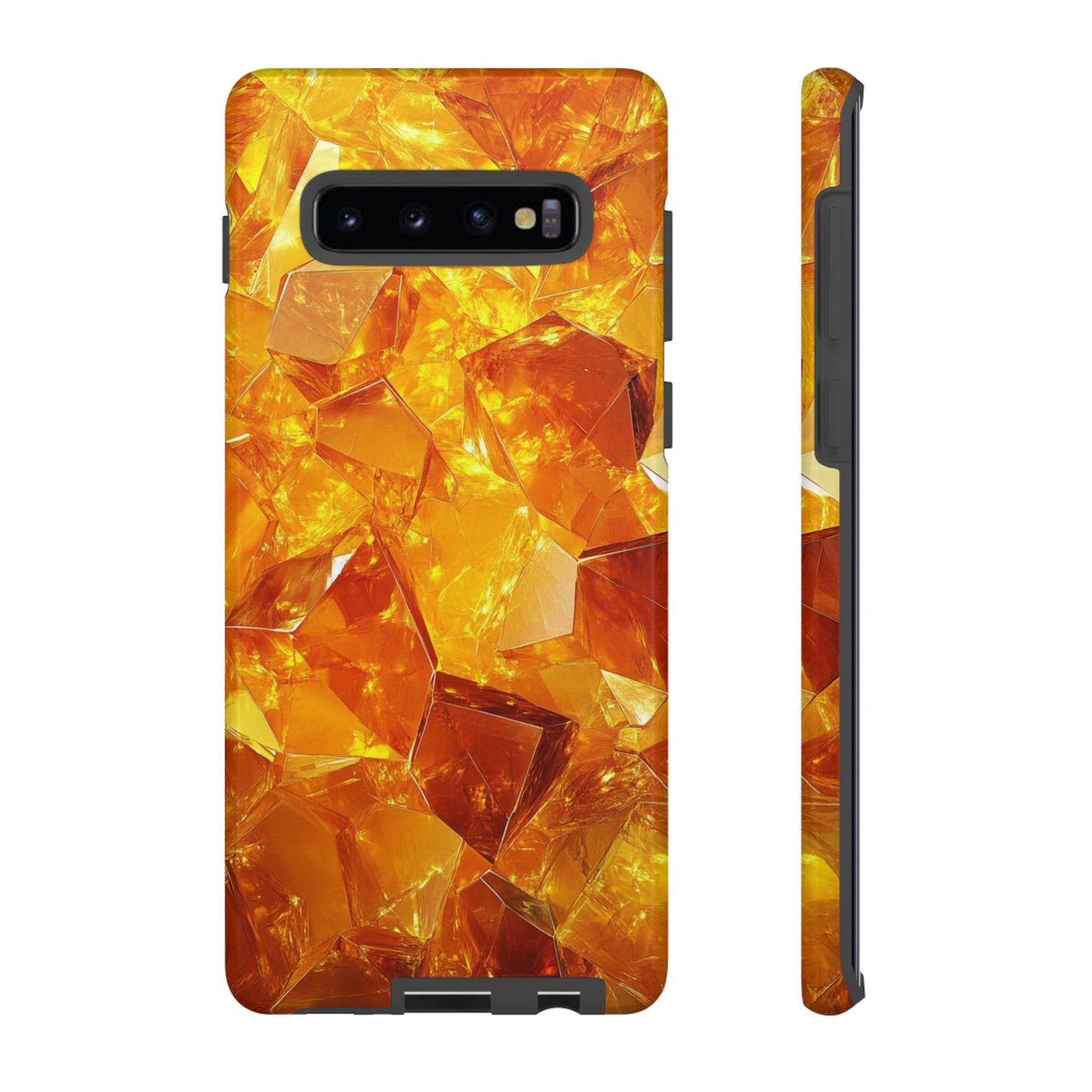 Amber Crystal Shards – Tough Samsung Galaxy Case
