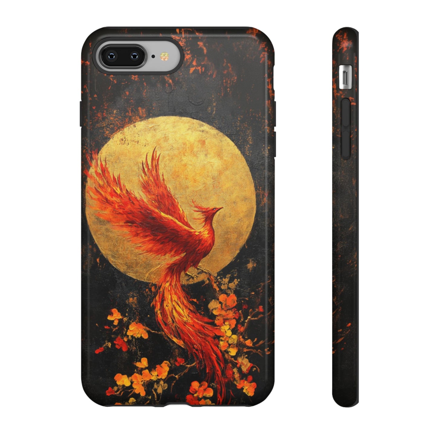 Golden Phoenix Rise – Tough iPhone Case