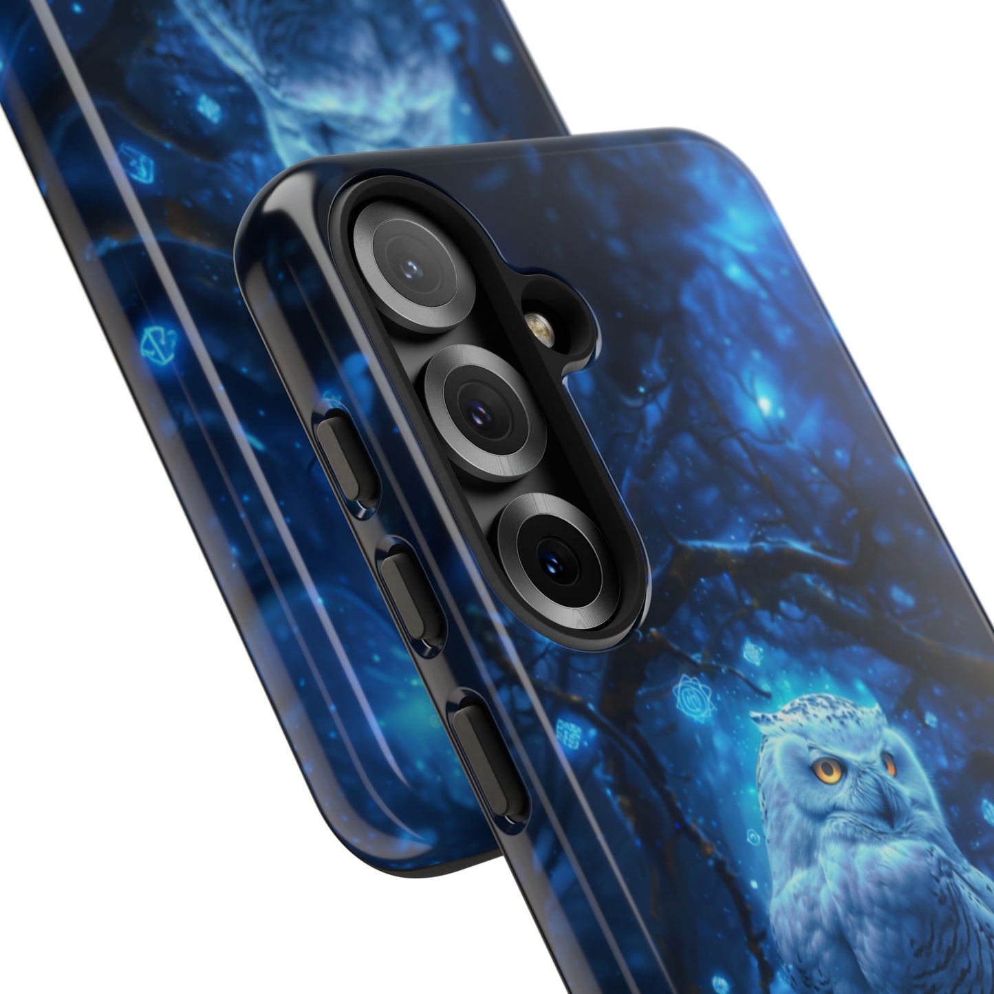 Luminous Rune Owl – Tough Samsung Galaxy Case