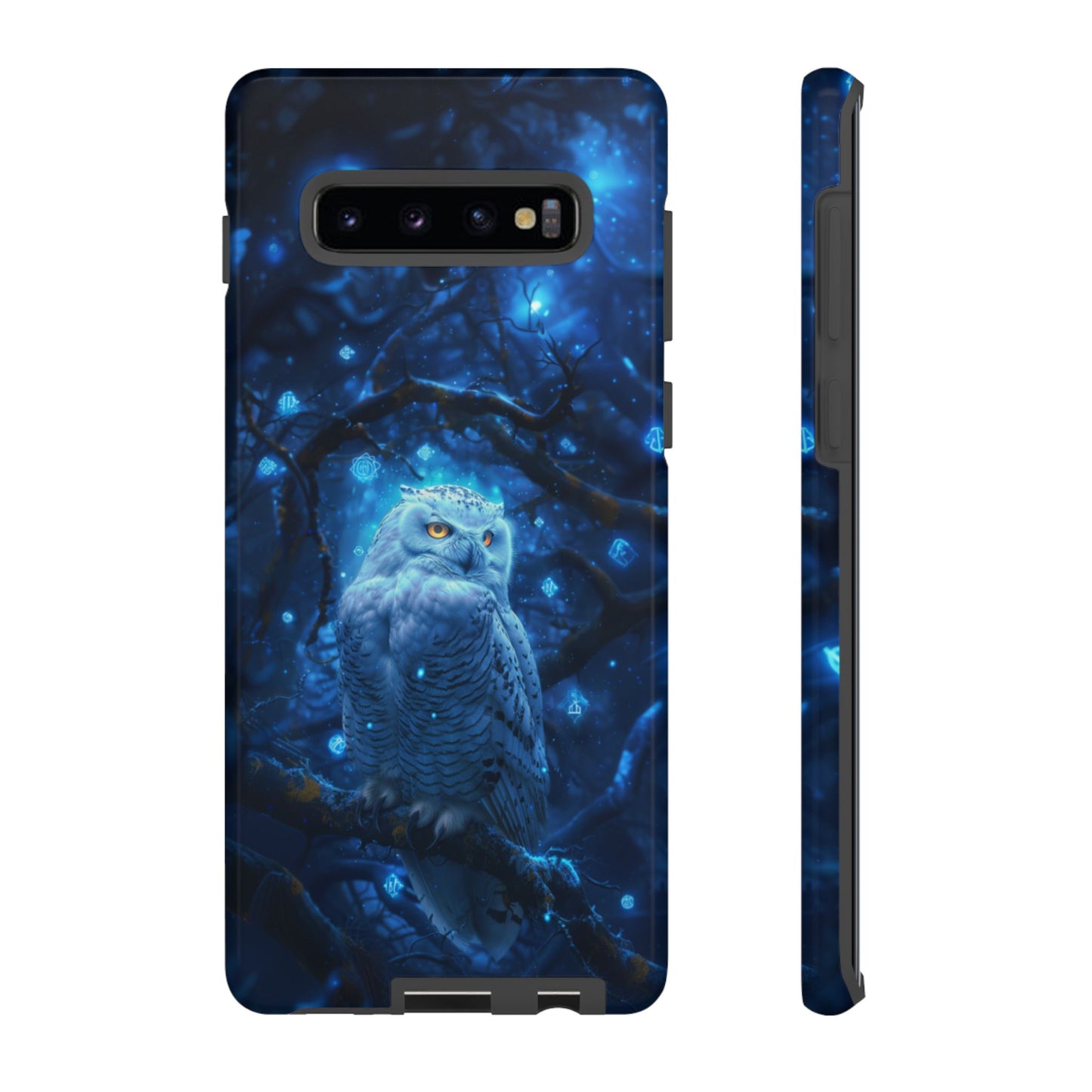 Luminous Rune Owl – Tough Samsung Galaxy Case