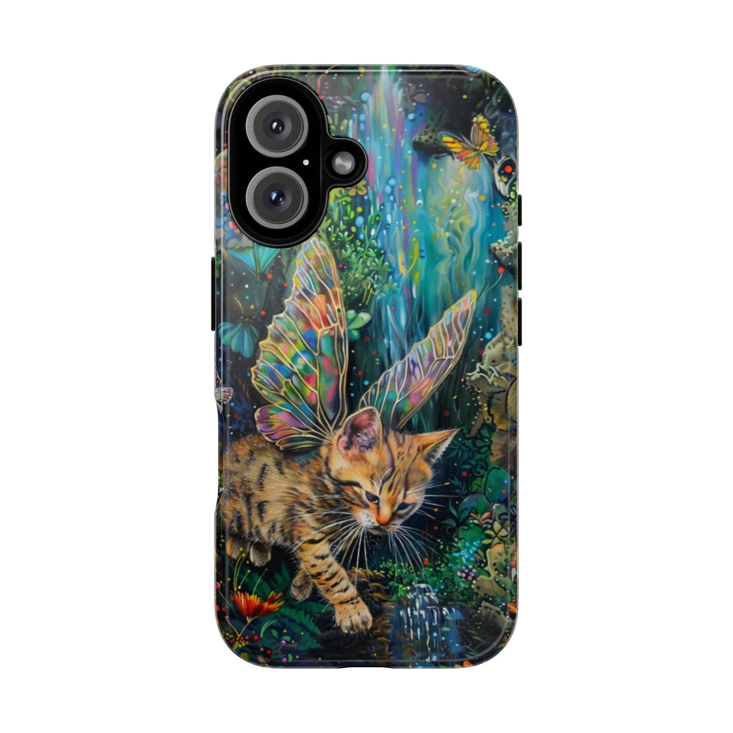 Fairy Garden Cat Phone Case – iPhone, Google Pixel, Samsung Galaxy