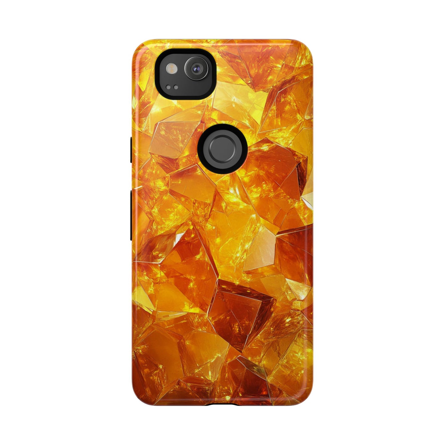 Amber Crystal Shards – Tough Google Pixel Case