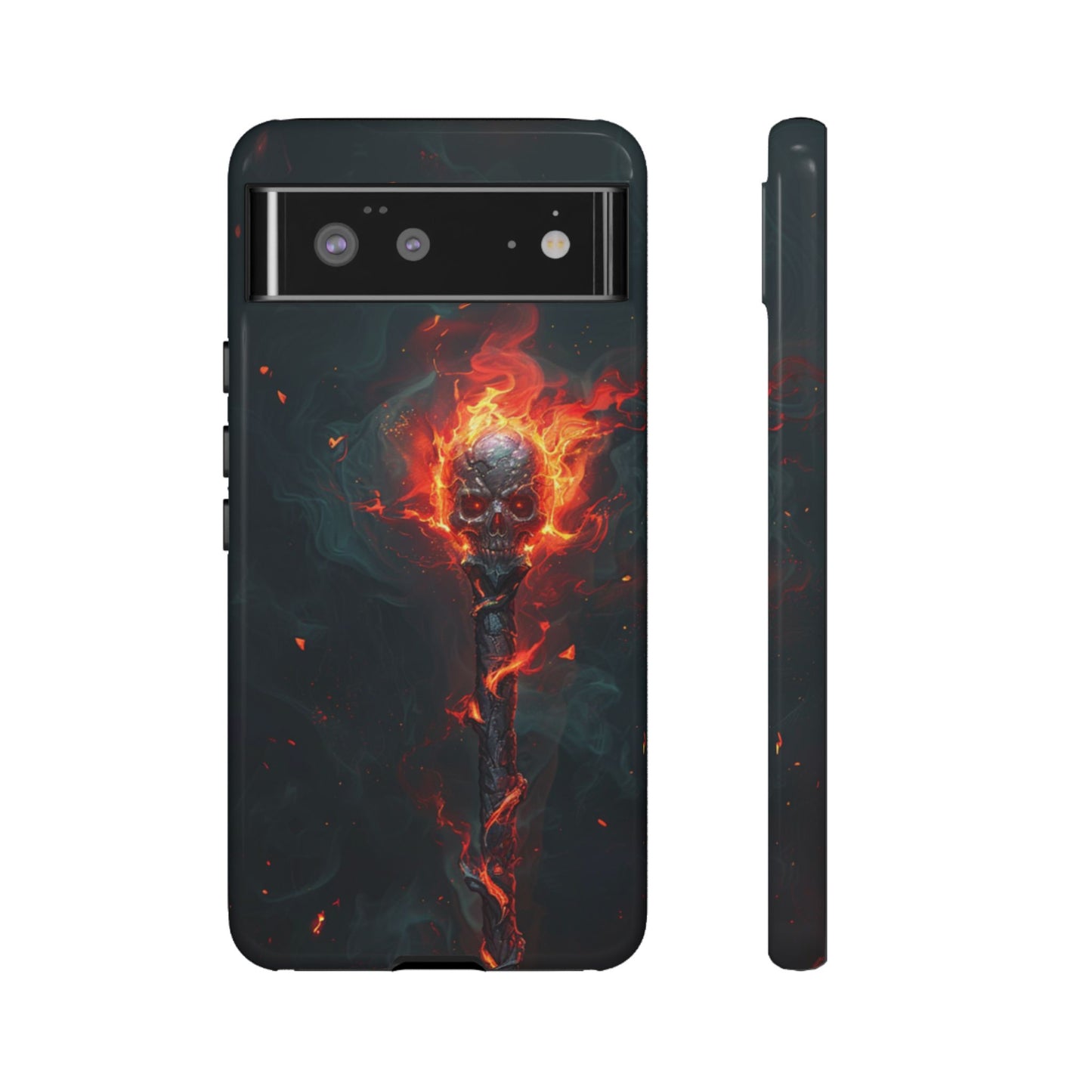 Inferno Skull Staff - Tough Google Pixel Case