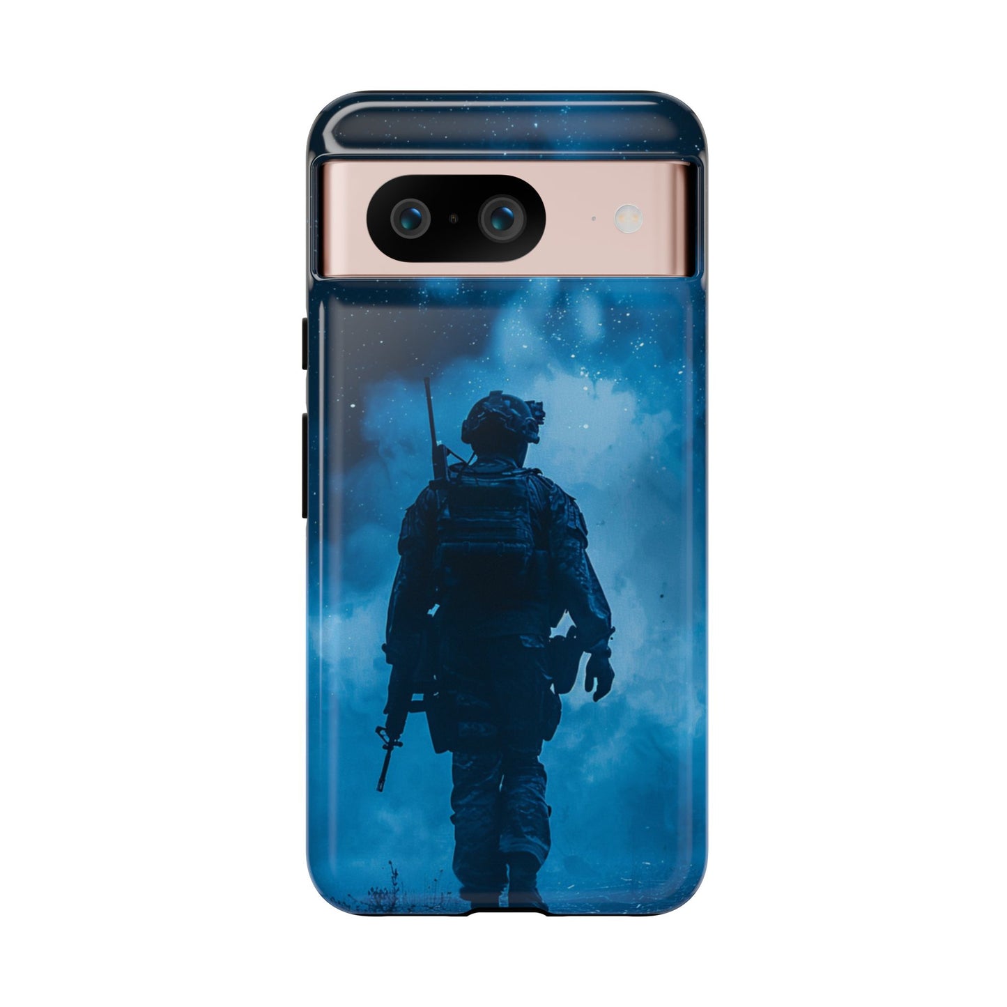 Midnight Sentinel Soldier – Tough Google Pixel Case