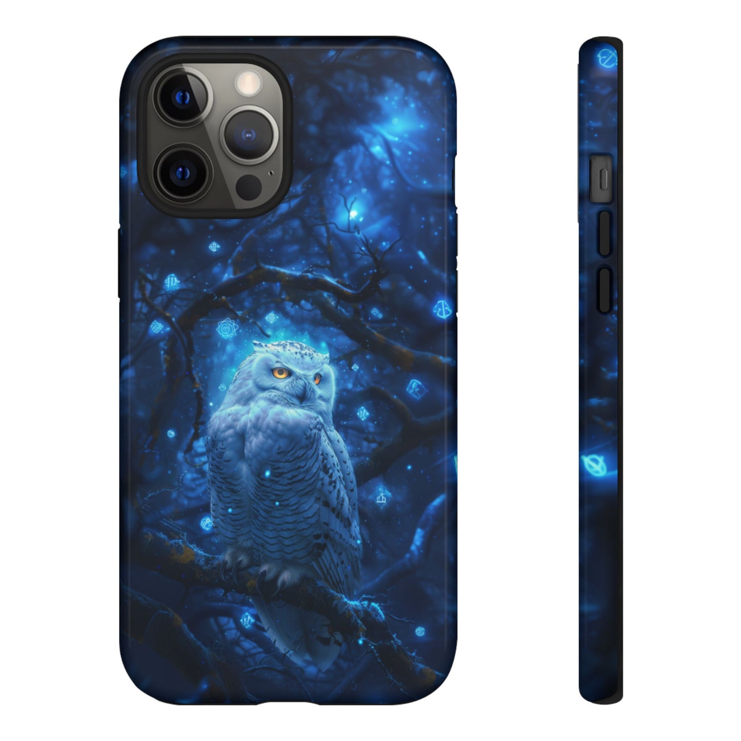 Luminous Rune Owl – Tough iPhone Case