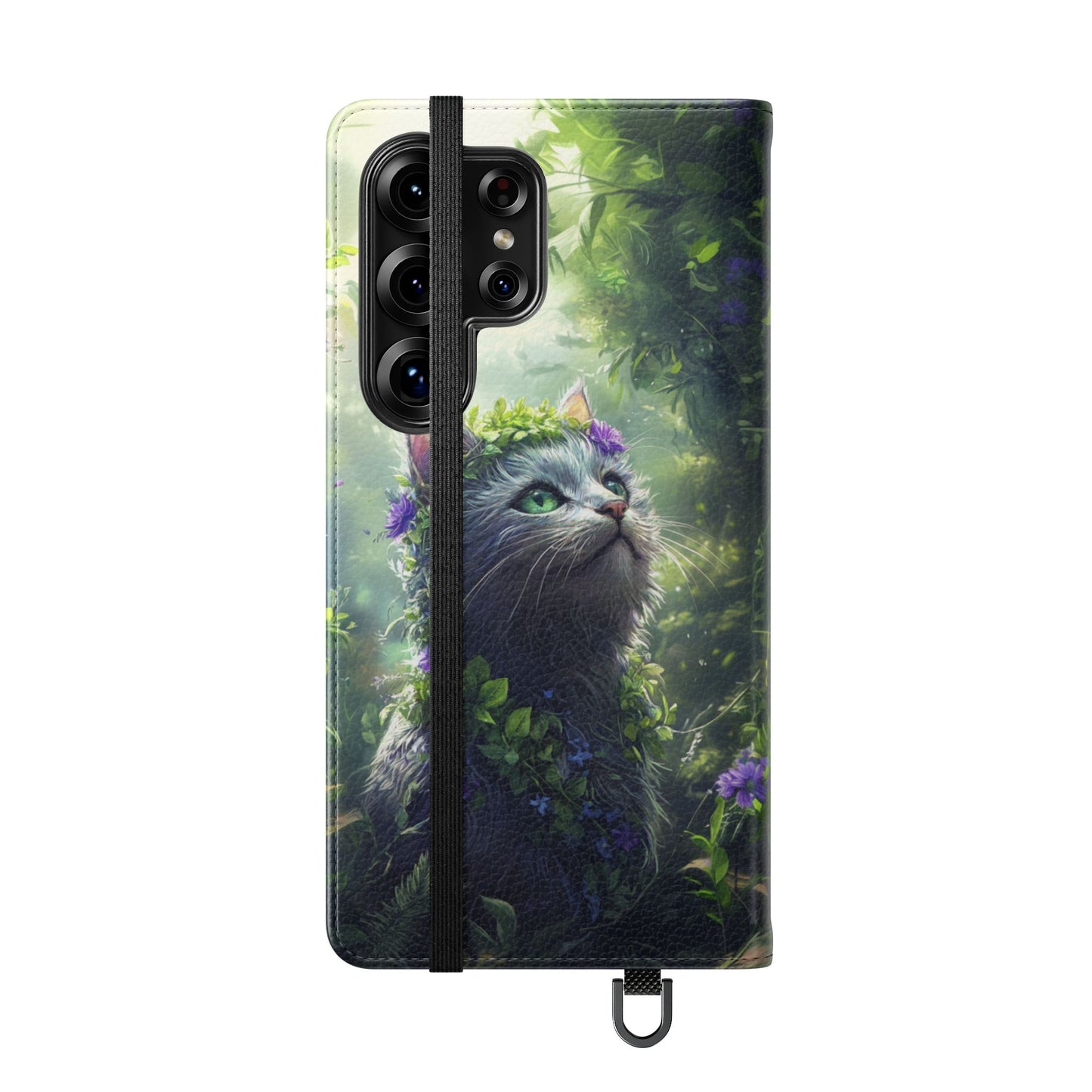 Forest Spirit Cat - Wallet Flip Case