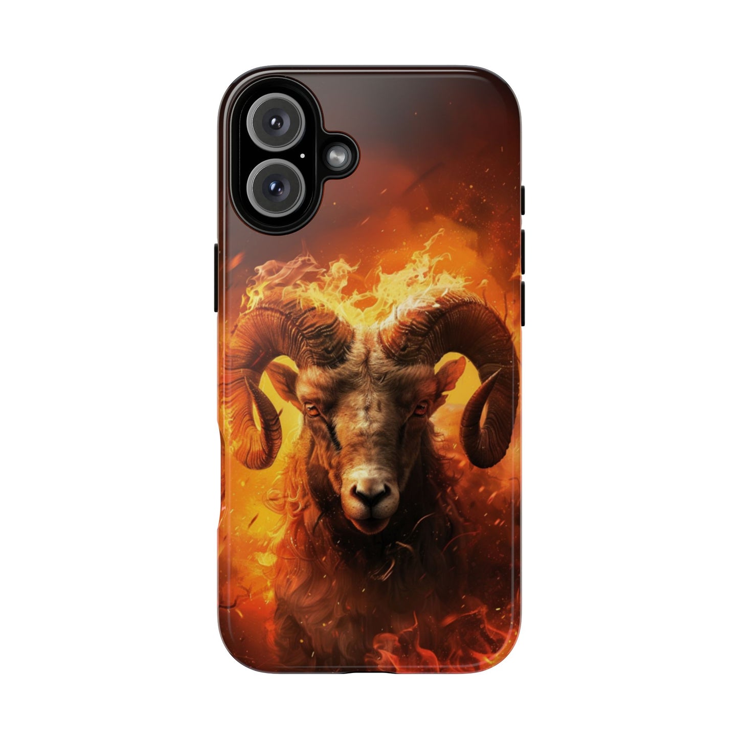 Aries Fire Ram - Tough iPhone Case