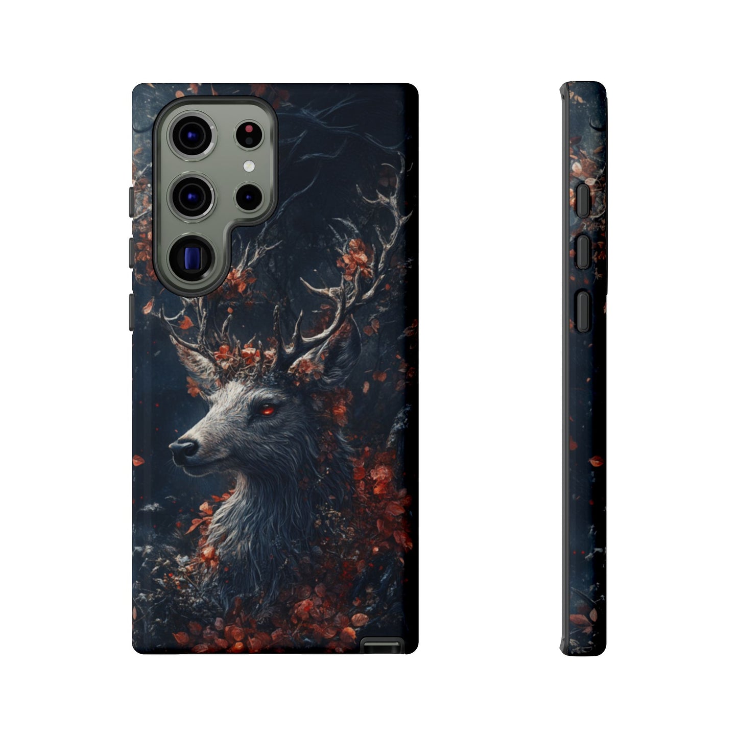 Crimson Stag Blossom – Tough Samsung Galaxy Case