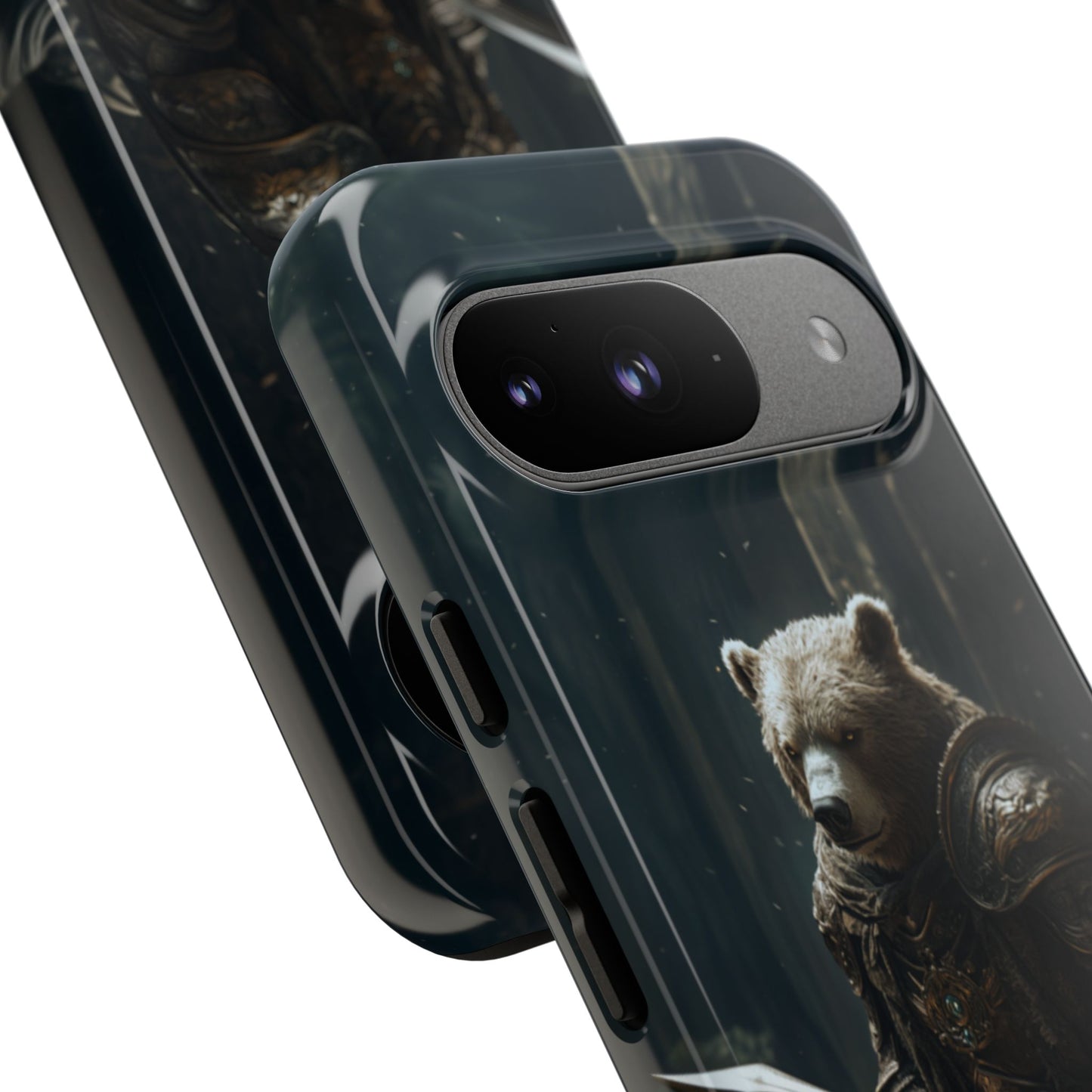 Medieval Bear Warrior Knight - Tough Google Pixel Case