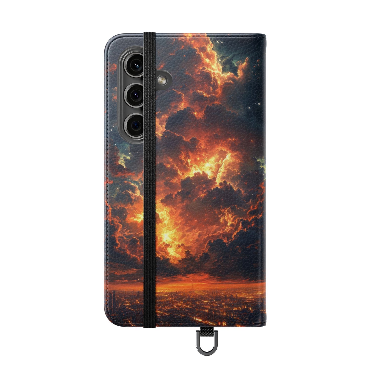 Cosmic Storm - Wallet Flip Case
