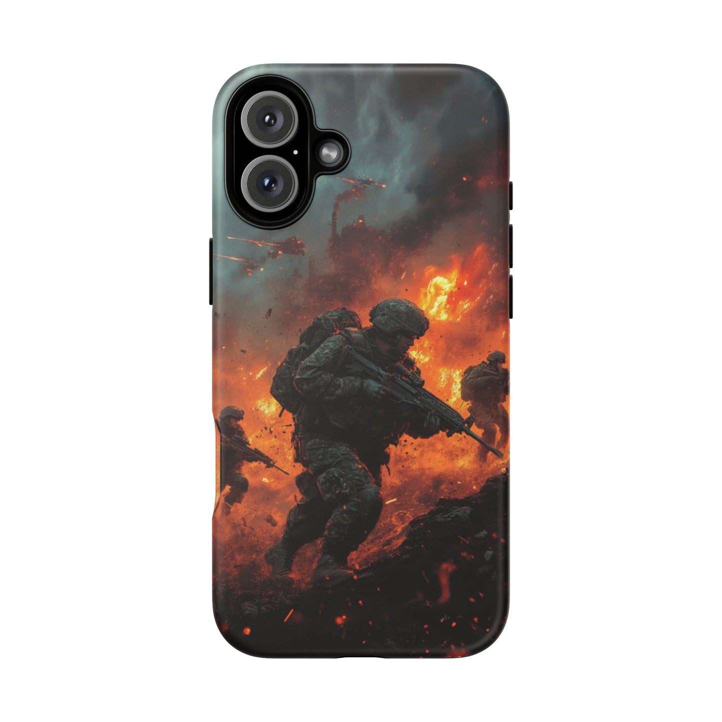 Epic Battlefield Soldier Phone Case - iPhone, Google Pixel, Samsung Galaxy