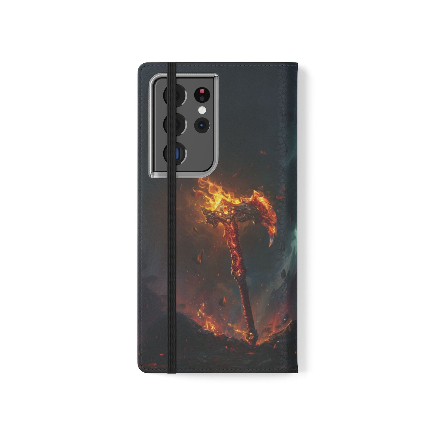 Dragon Fire Axe - Wallet Flip Case