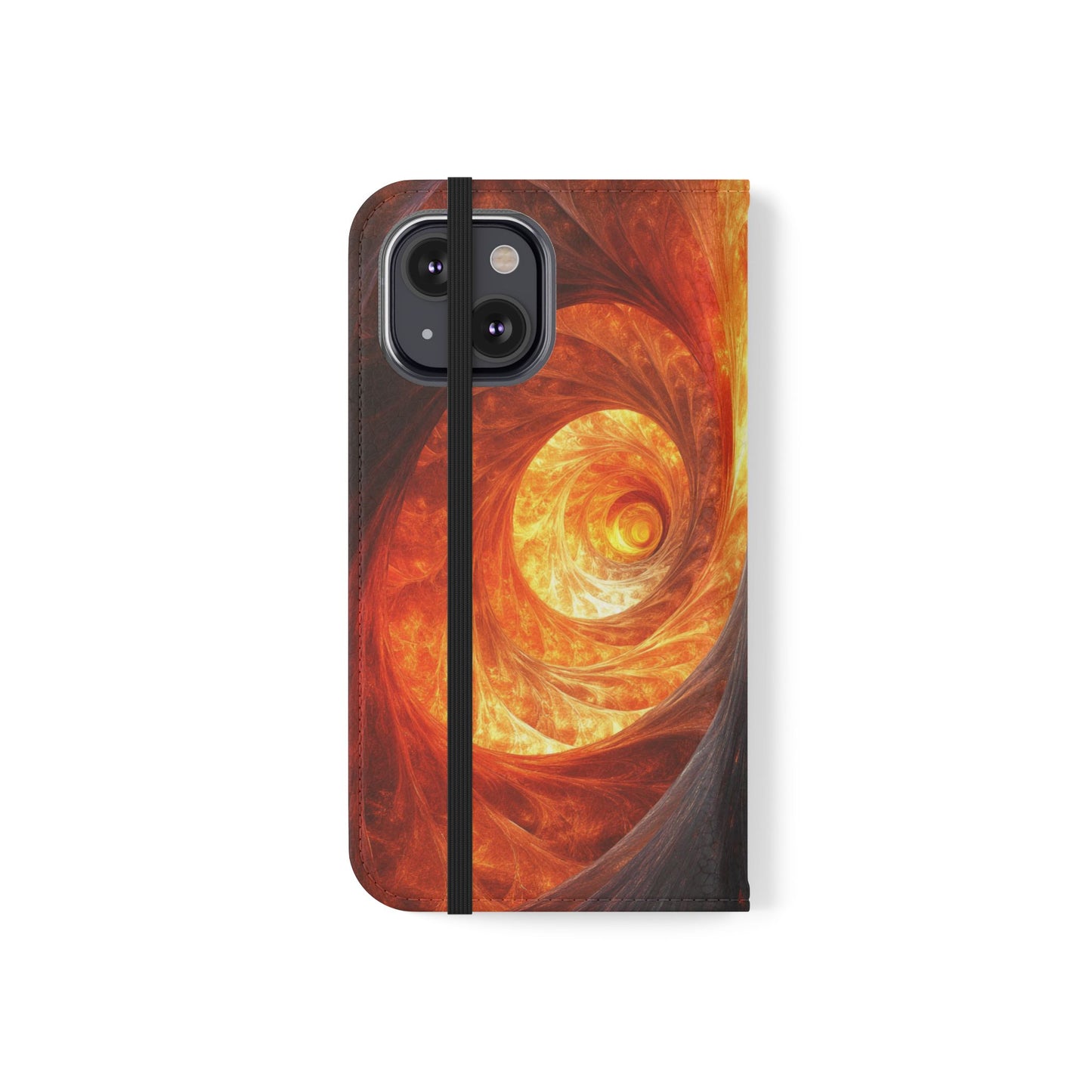 Fire Spiral - Wallet Flip Case