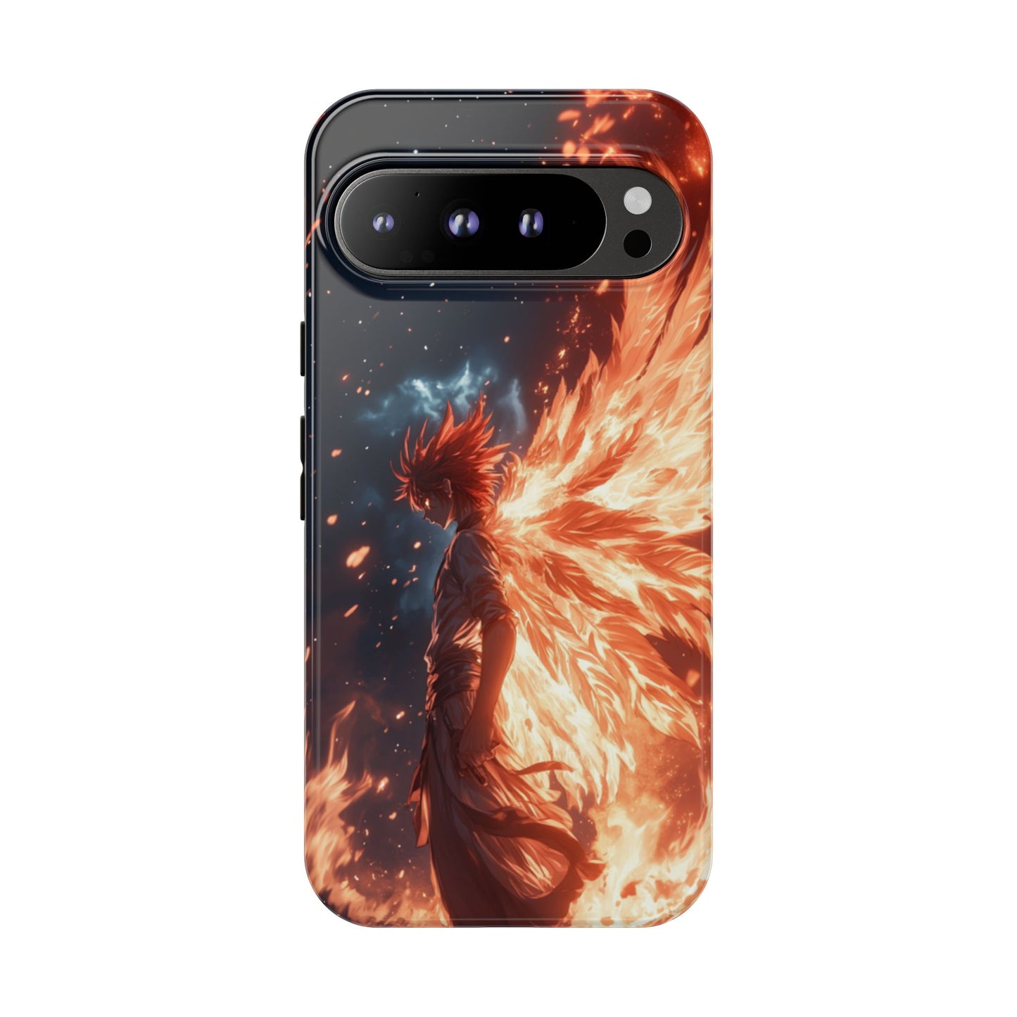 Flaming Guardian Phone Case – iPhone, Samsung, Google Pixel