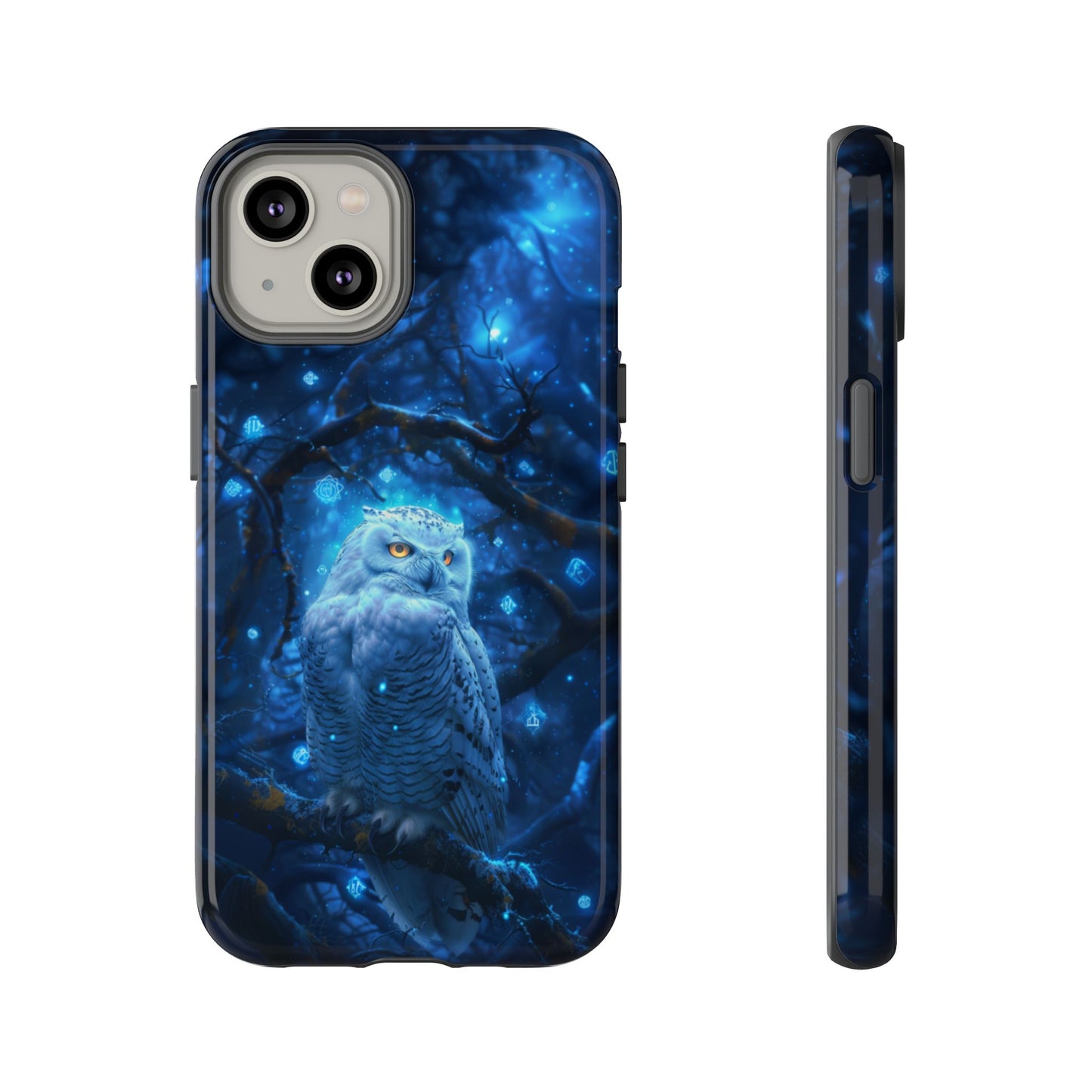Luminous Rune Owl – Tough iPhone Case
