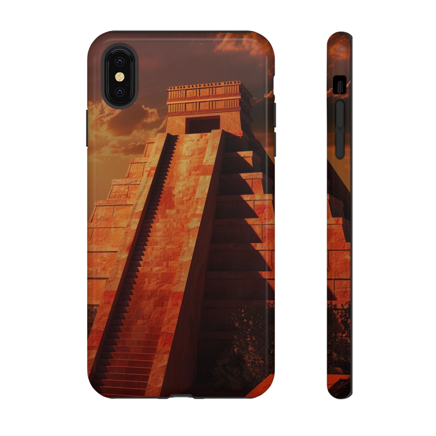Mayan Pyramid Twilight Phone Case – iPhone, Google Pixel, Samsung Galaxy
