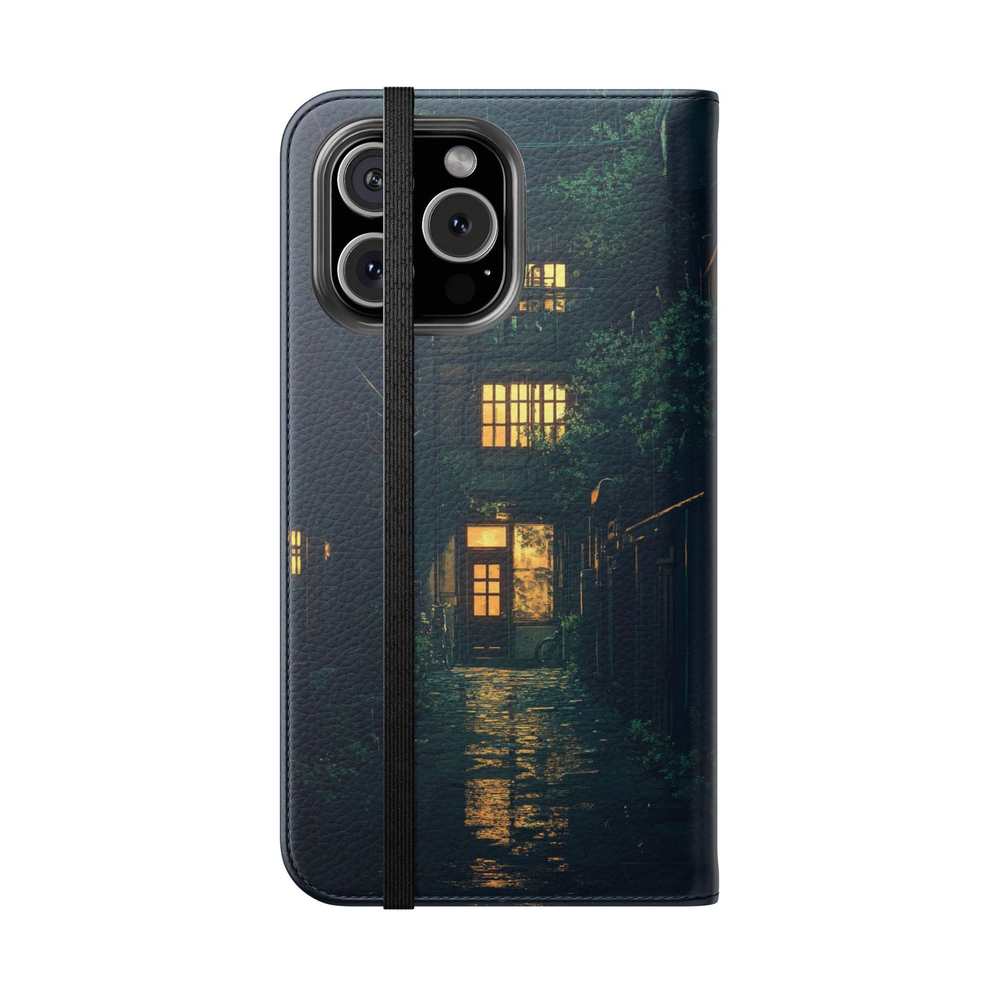 Rainy Alley - Wallet Flip Case