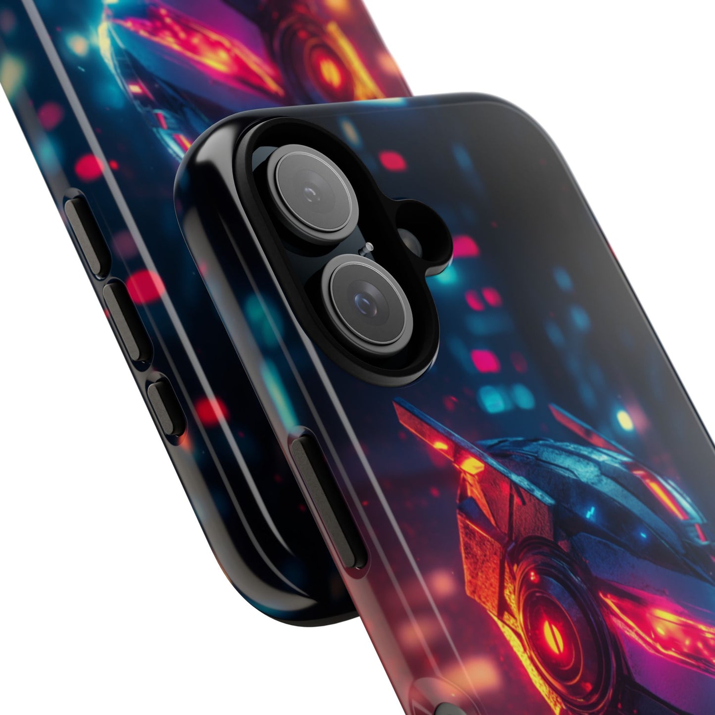 Neon Cyborg - Tough iPhone Case