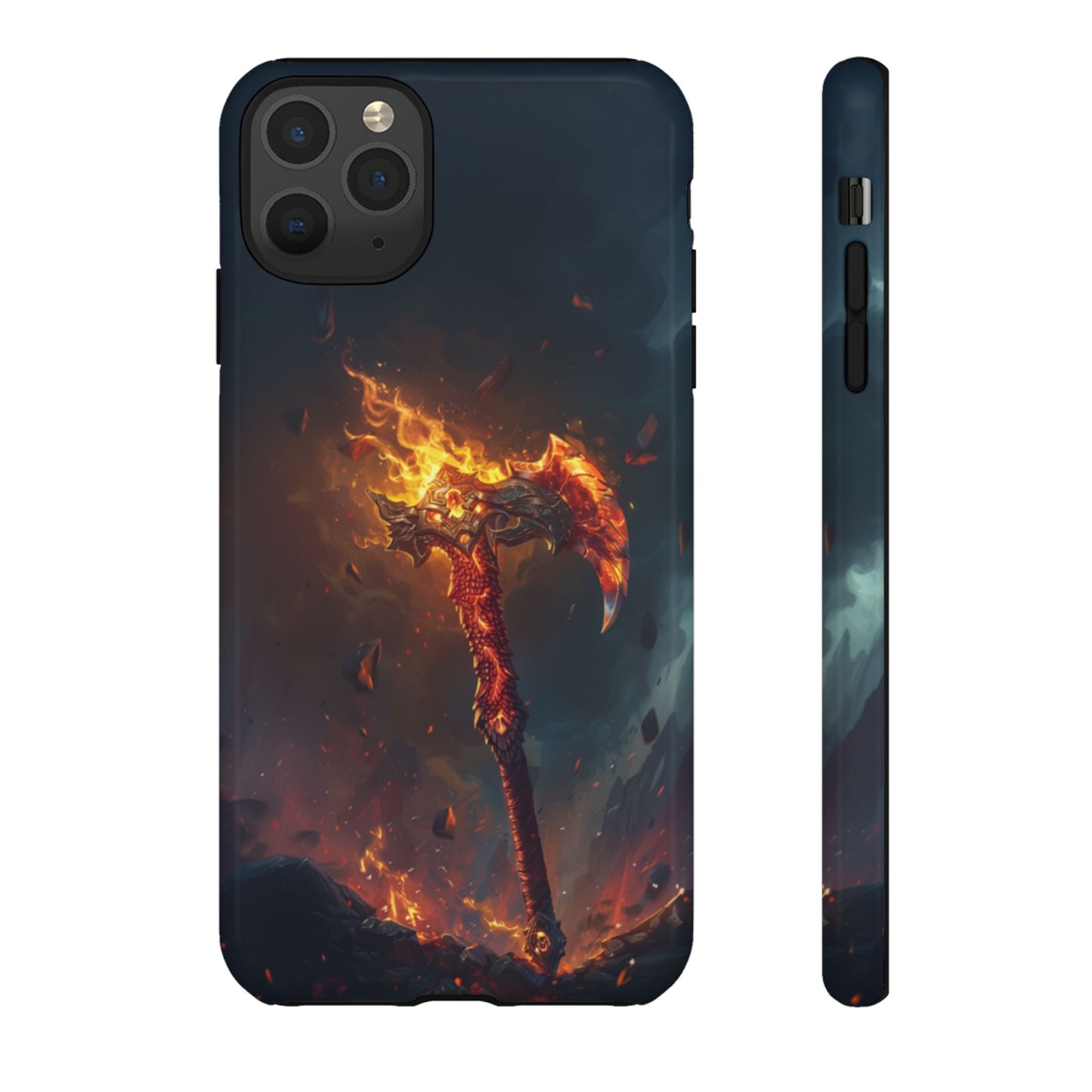 Dragon Fire Axe - Tough iPhone Case