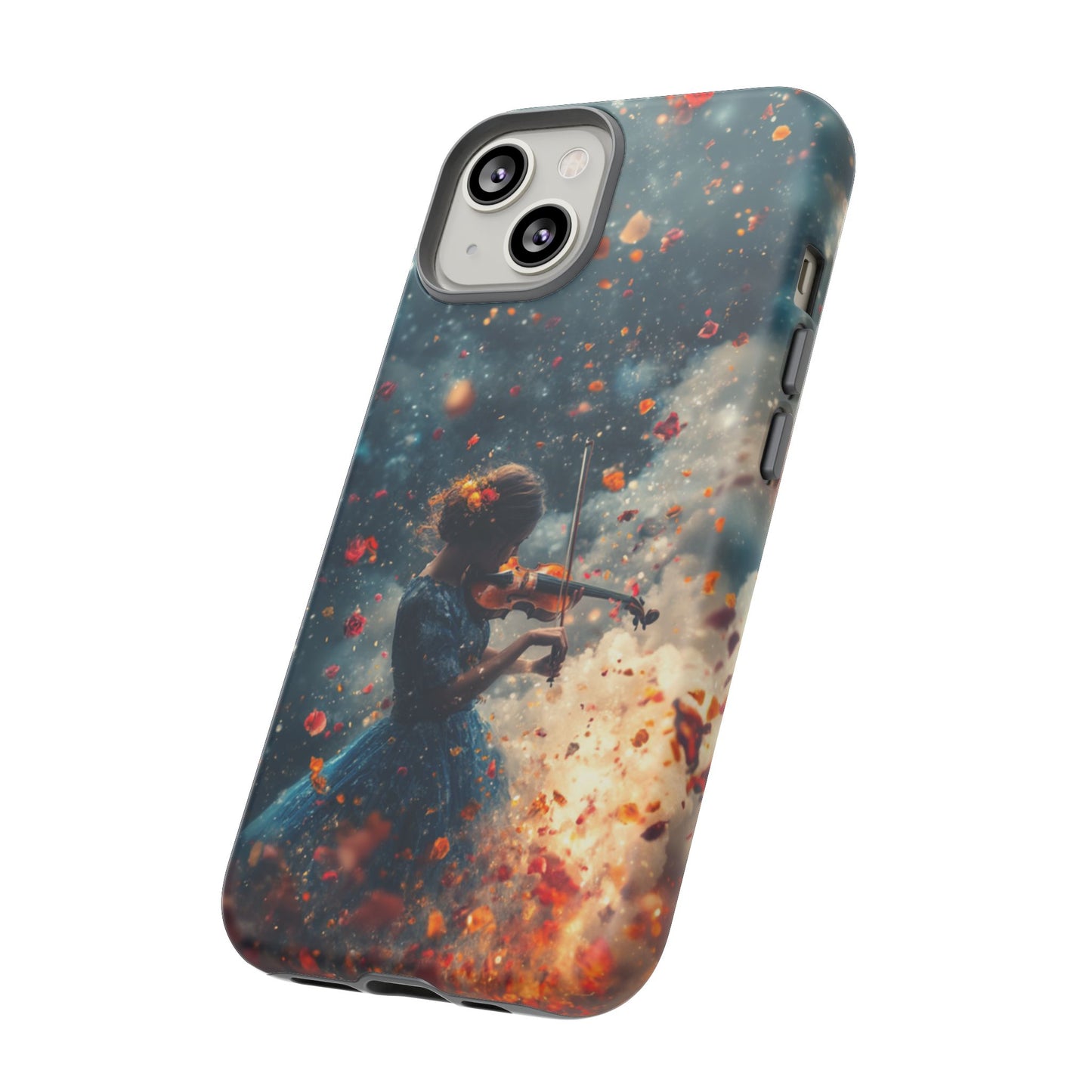 Petal Breeze Violinist Phone Case - iPhone, Google Pixel, Samsung Galaxy