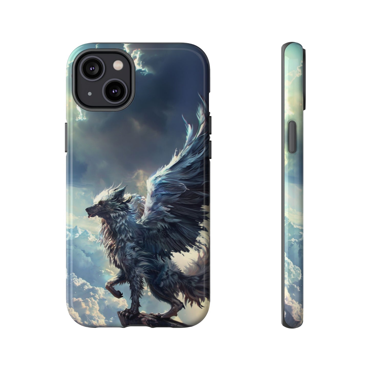 Winged Wolf Protector - iPhone, Google Pixel, Samsung Galaxy