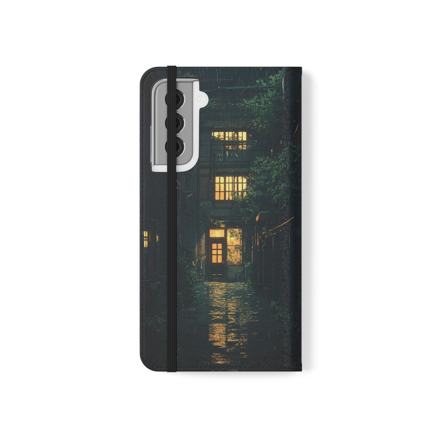 Rainy Alley - Wallet Flip Case