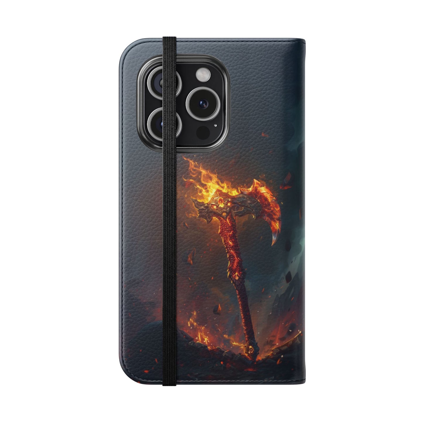 Dragon Fire Axe - Wallet Flip Case