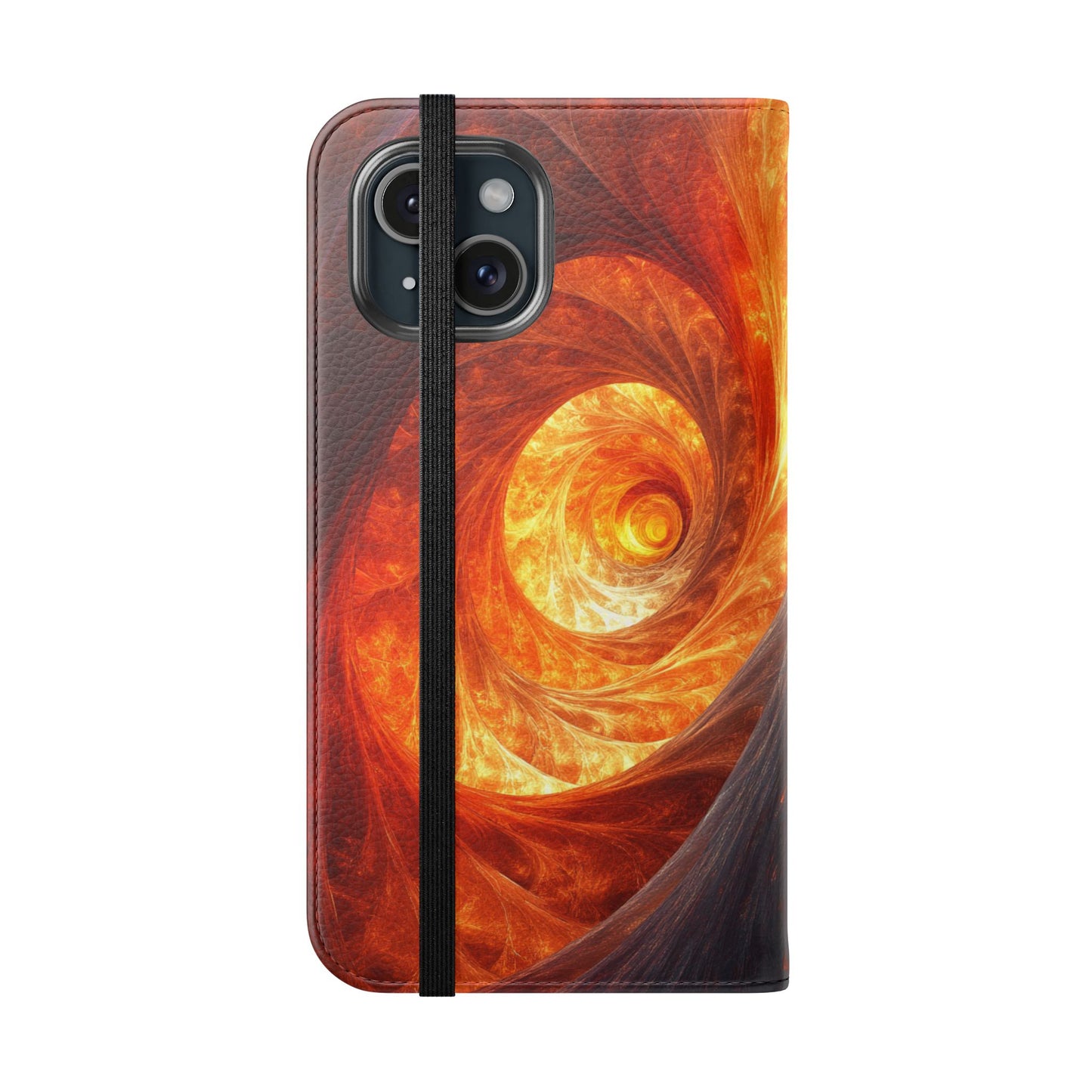 Fire Spiral - Wallet Flip Case