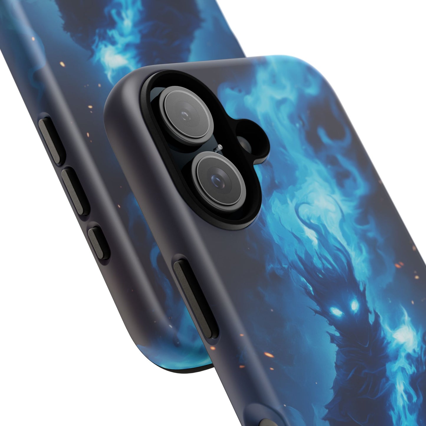 Blue Flame Spirit - Tough iPhone Case