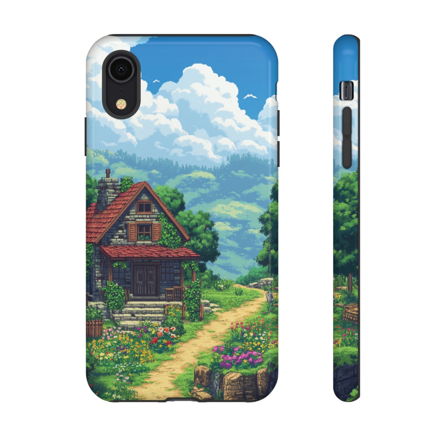 Retro Cottage Escape – Tough iPhone Case