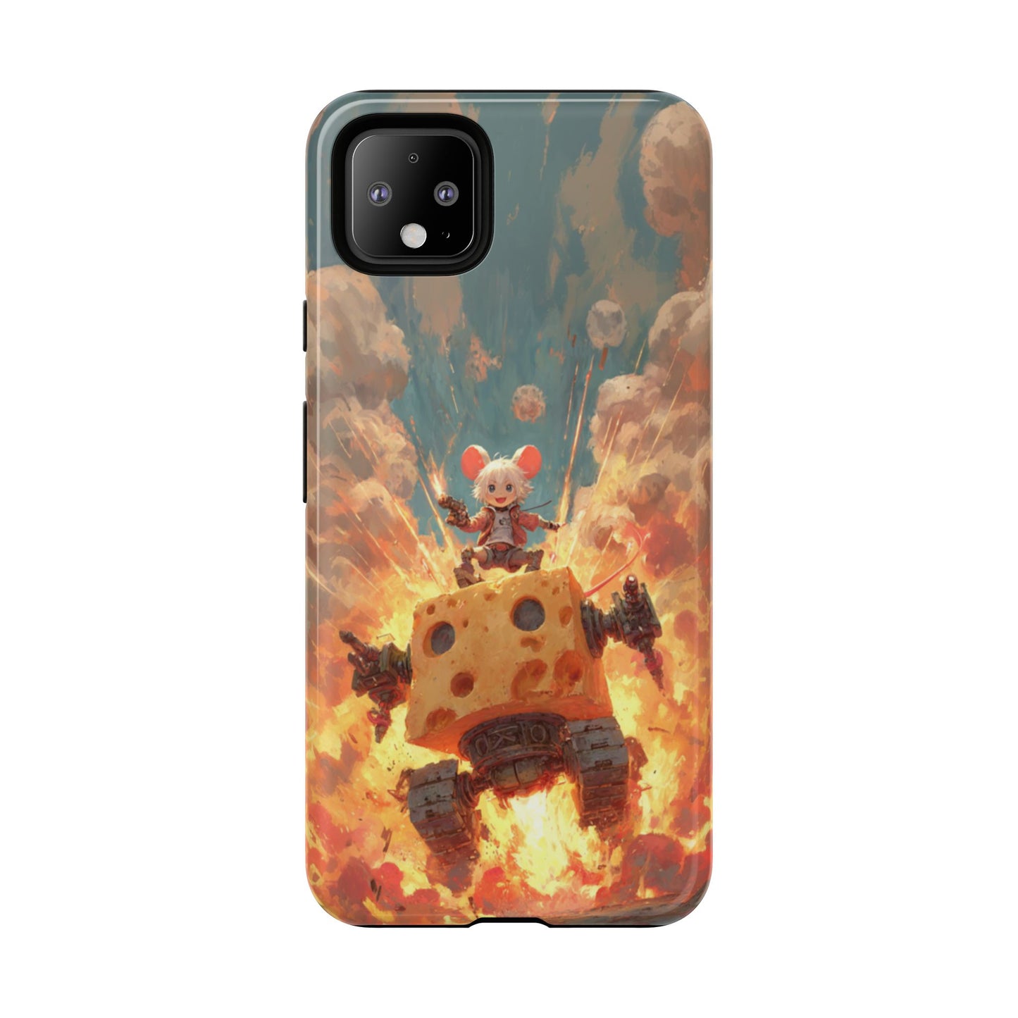 Battle Tank Mouse - Tough Google Pixel Case