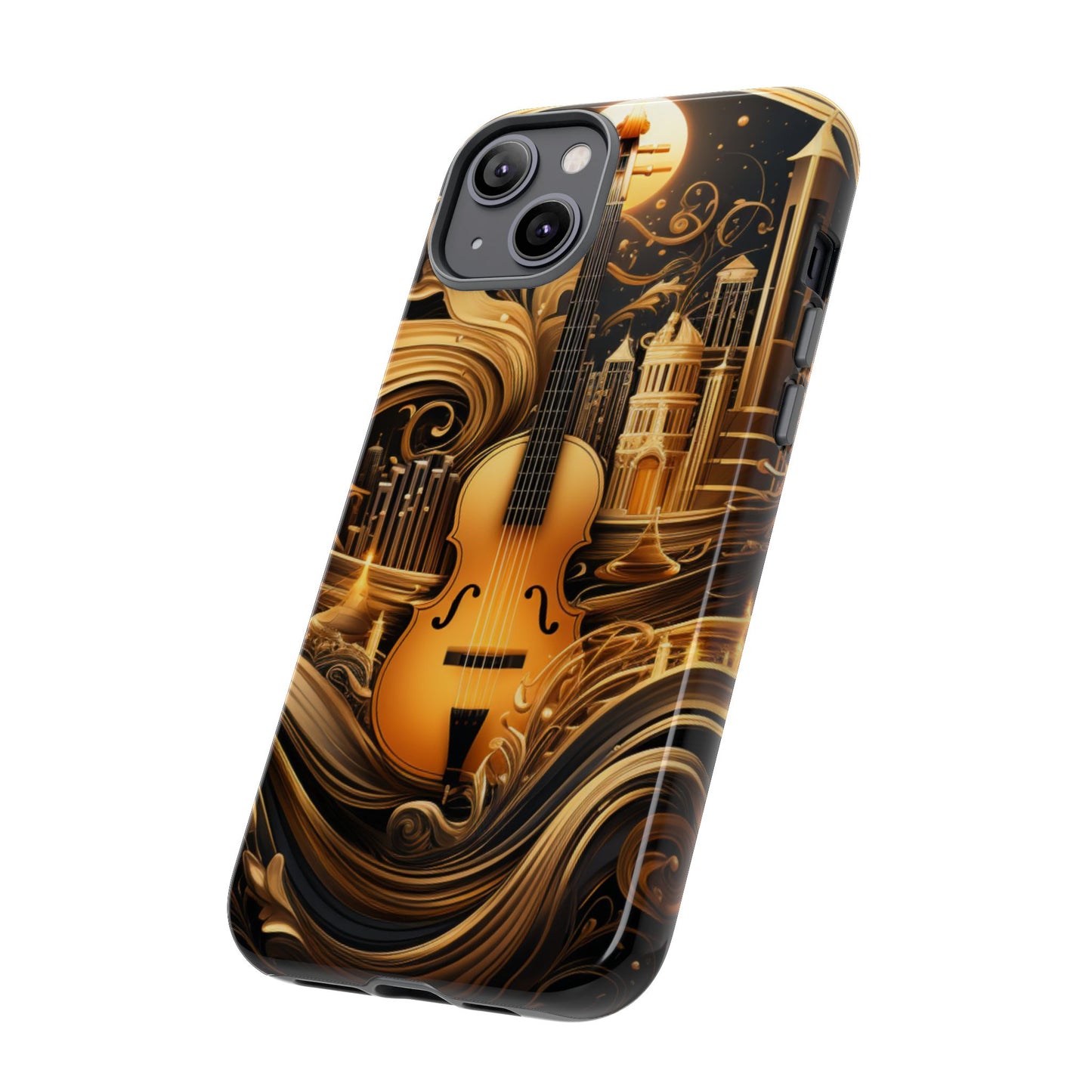 Golden Symphony Phone Case – iPhone, Samsung, Google Pixel