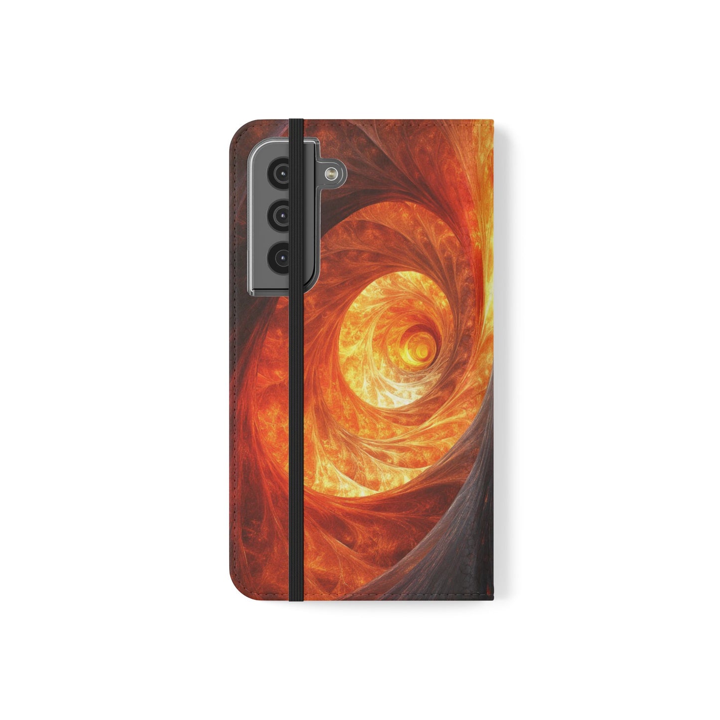 Fire Spiral - Wallet Flip Case