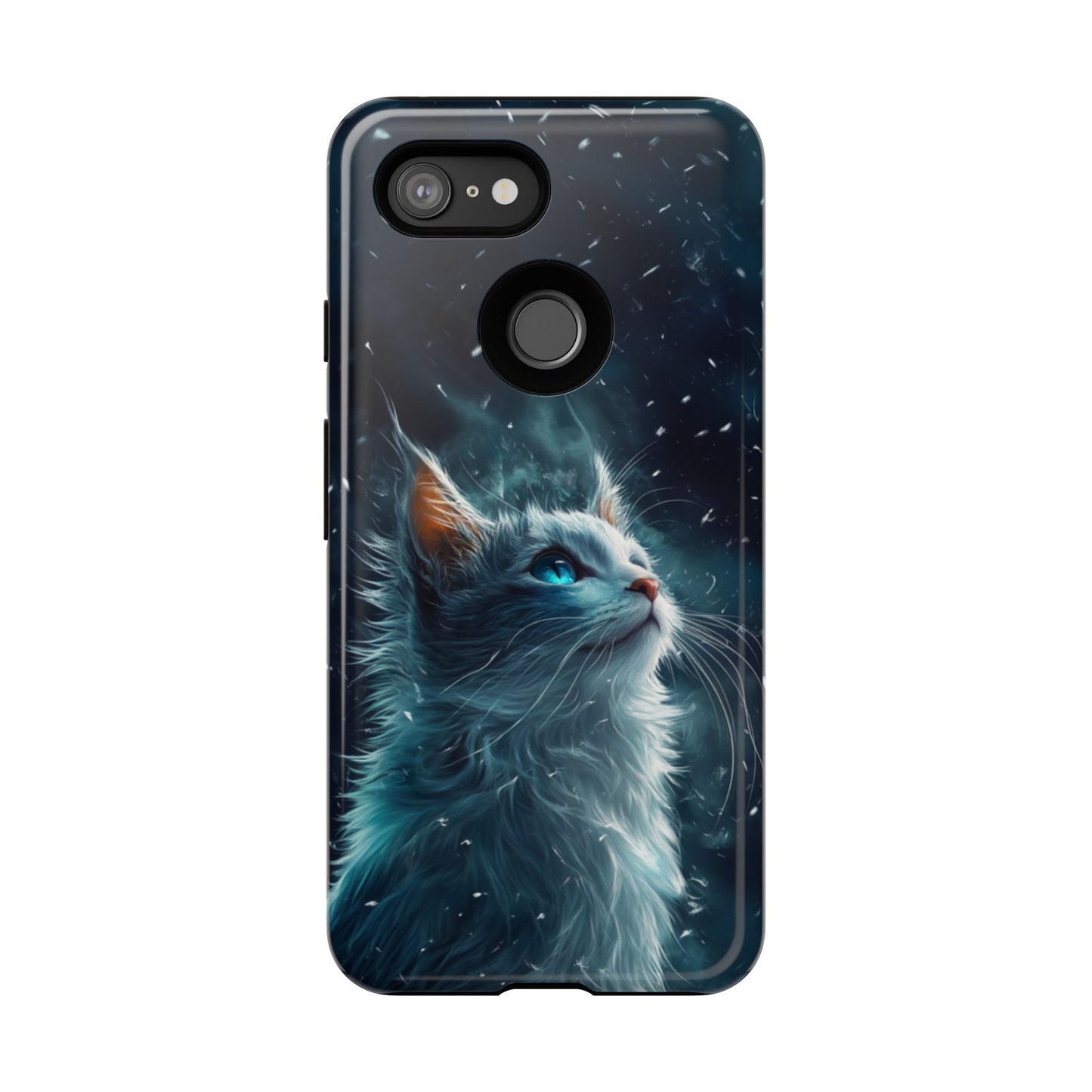 Winter Cat - Tough Google Pixel Case