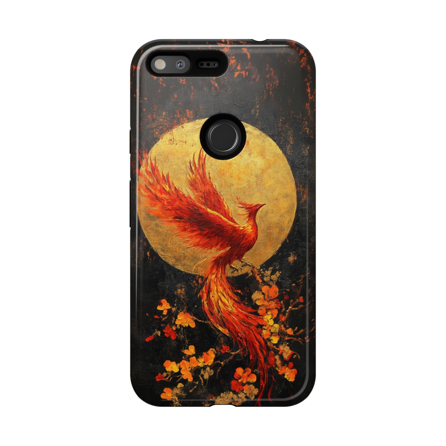 Golden Phoenix Rise – Tough Google Pixel Case