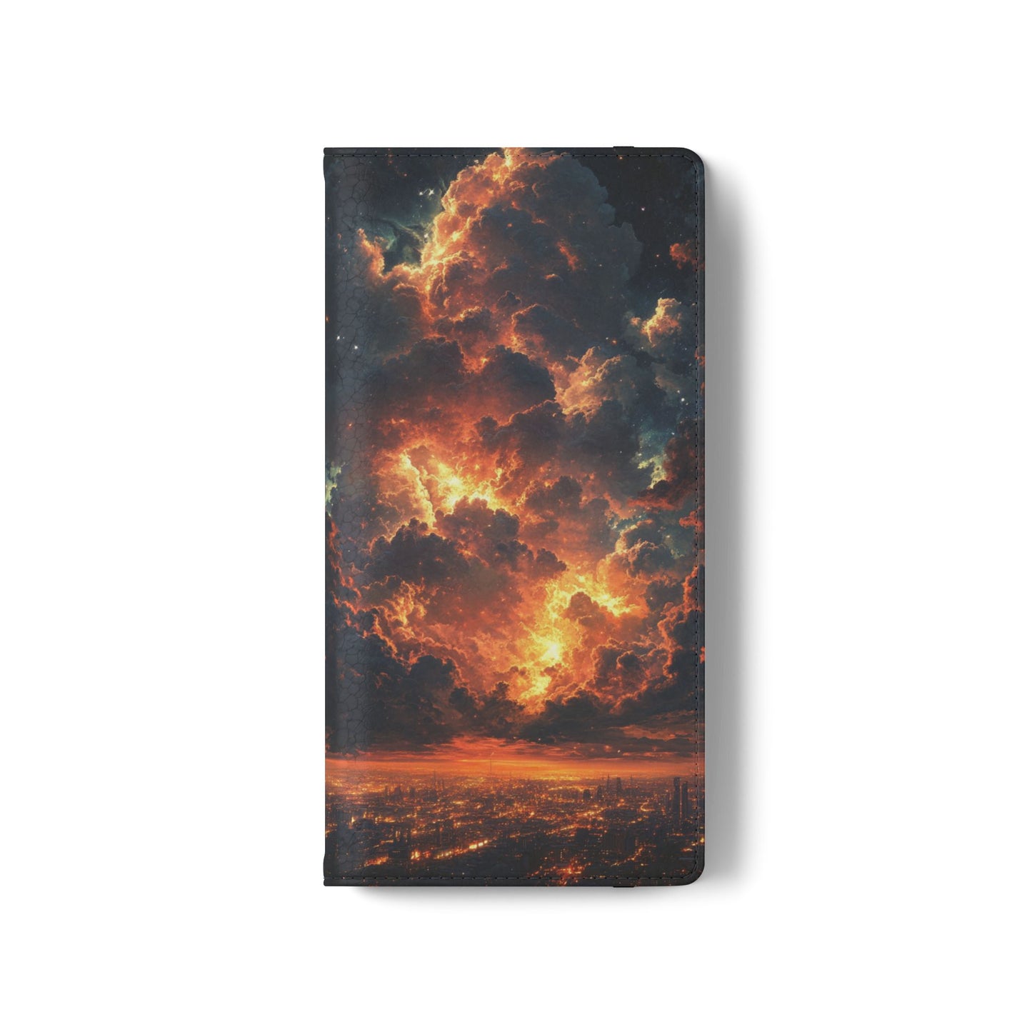 Cosmic Storm - Wallet Flip Case