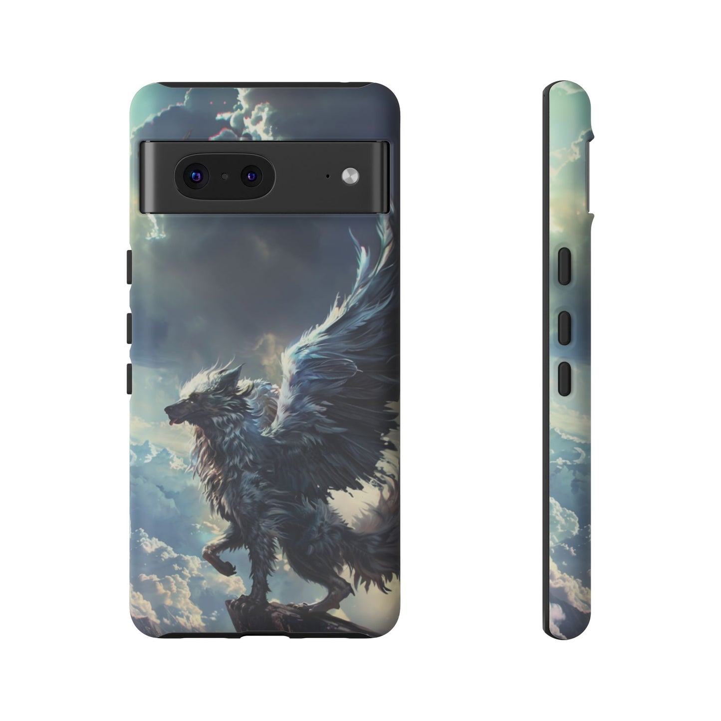 Winged Wolf Protector - iPhone, Google Pixel, Samsung Galaxy