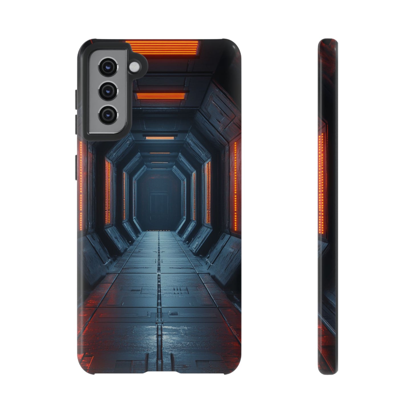 Red Alert Corridor – Tough Samsung Galaxy Case