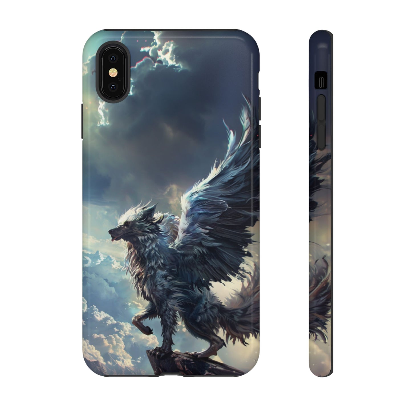 Winged Wolf Protector - iPhone, Google Pixel, Samsung Galaxy