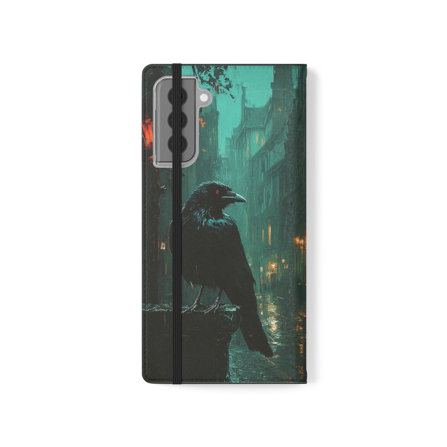 Victorian Raven - Wallet Flip Case